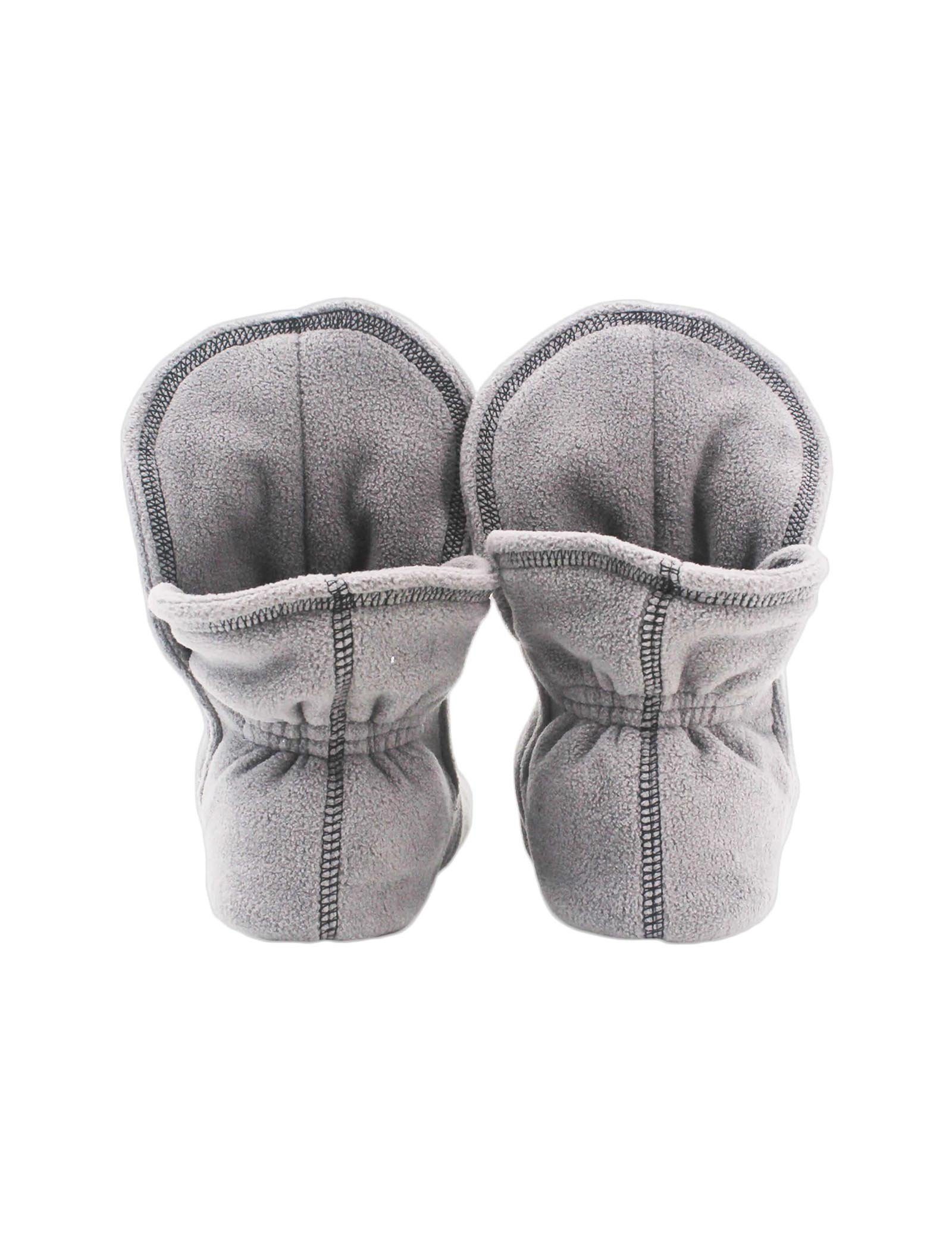 RAIKOU Hausstiefel Haussocken super flauschige Hüttenschuhe Hausschuh aus Micro Fleece mit ABS und Rutschfester Sohle