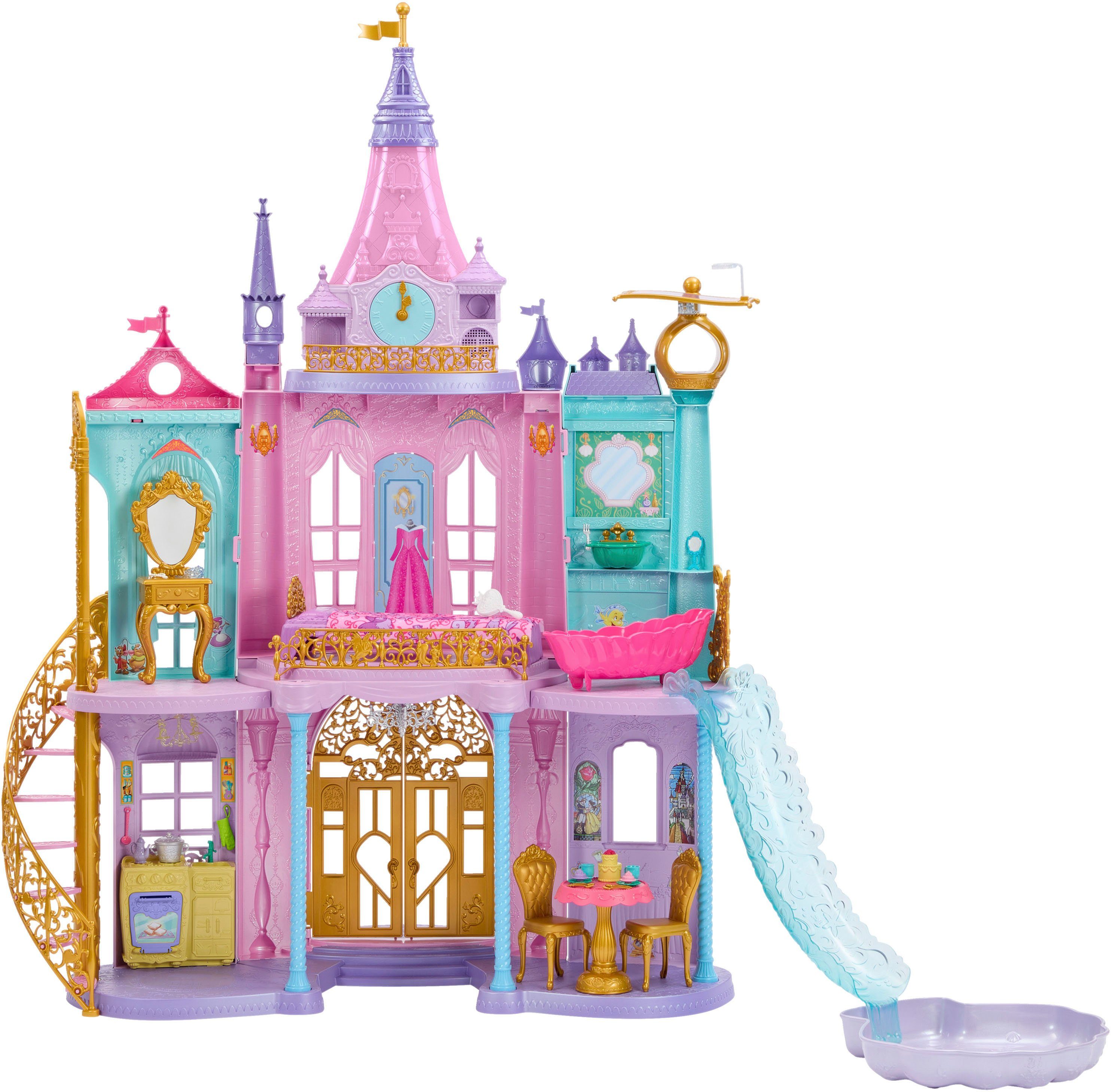 Mattel® Spielwelt Disney Prinzessin Magisches Abenteuerschloss, mit Licht und Sound