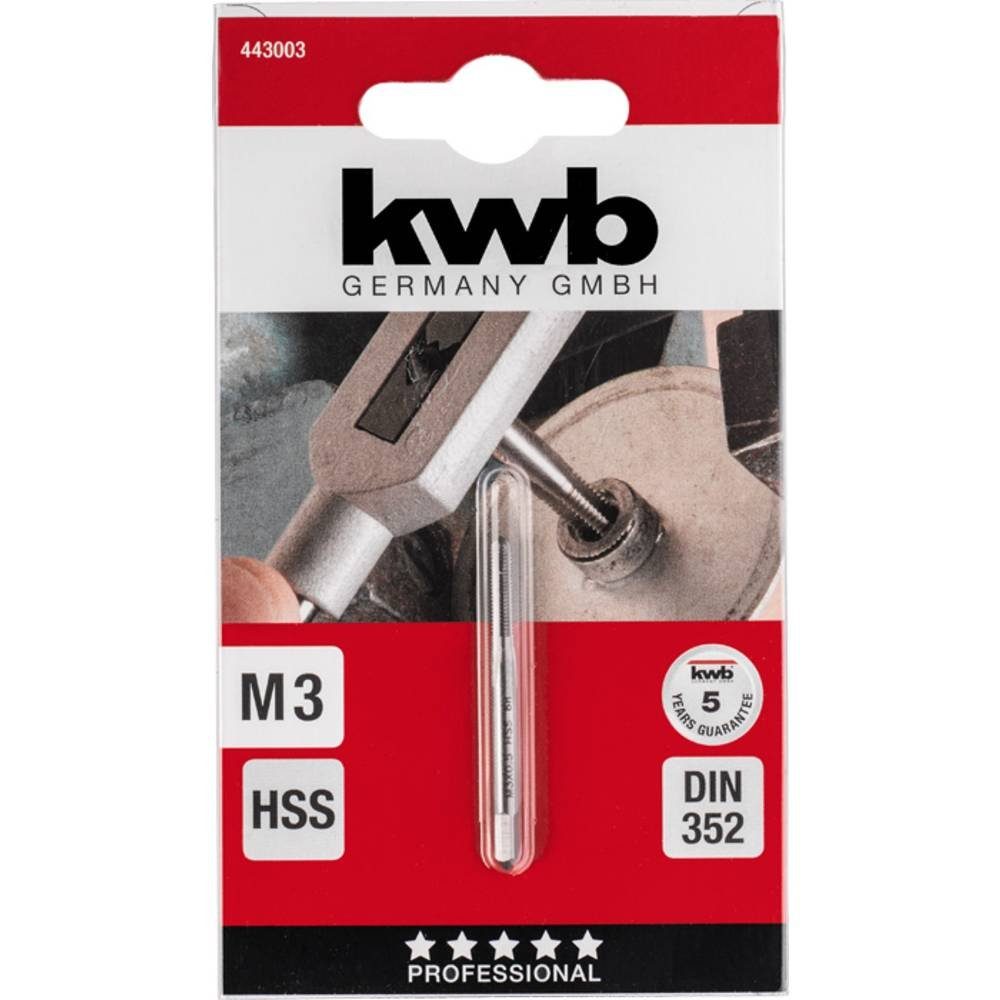Thumbnail - kwb Gewindebohrer Einschnitt-Gewindebohrer, M3