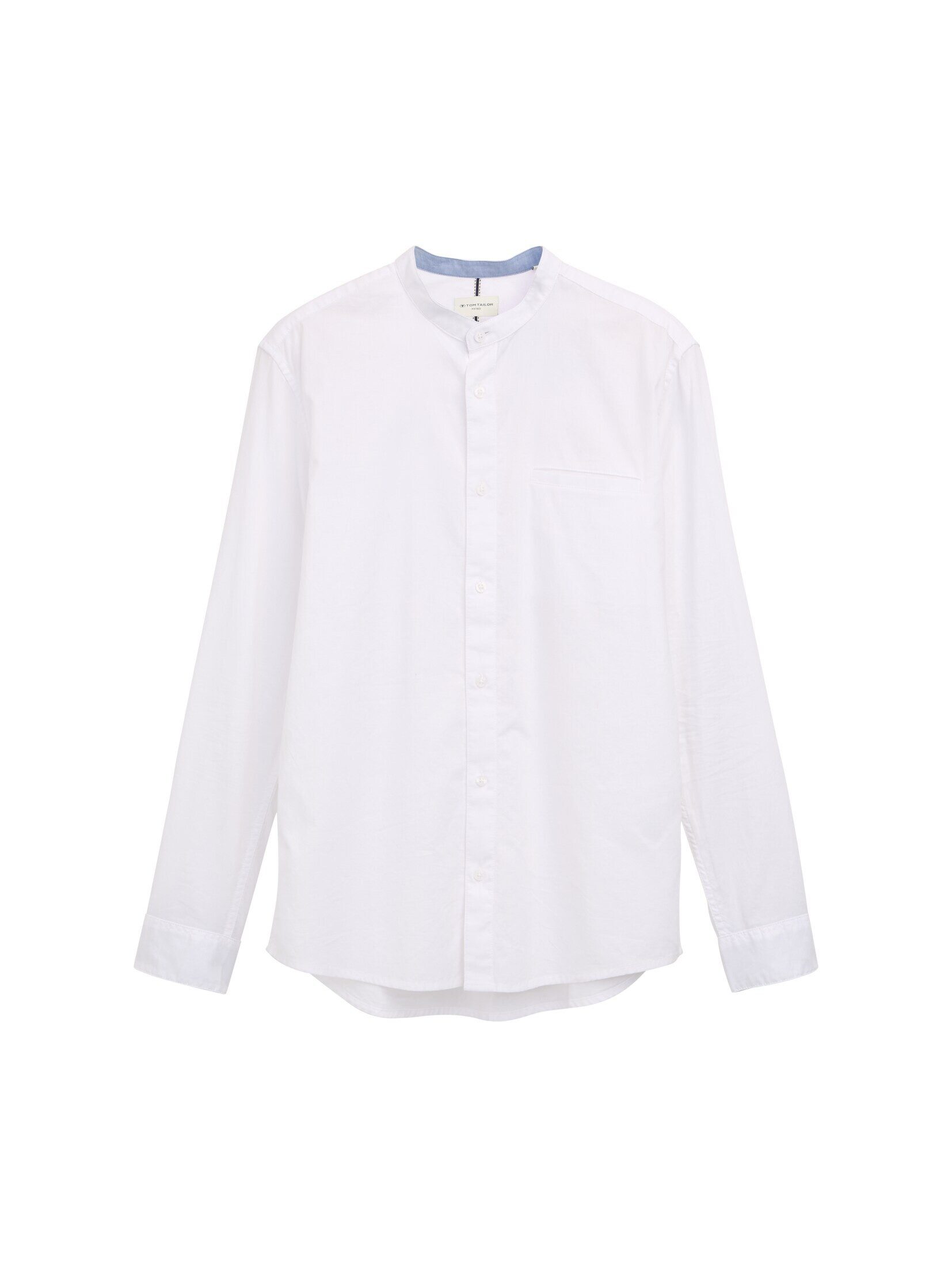 TOM TAILOR Langarmhemd Blusen & Shirts Fitted Oxford Hemd mit Brusttasche