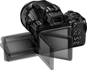 Nikon Coolpix P950 Bridge-Kamera (16 MP, 83x opt. Zoom, Bluetooth, WLAN (WiFi)