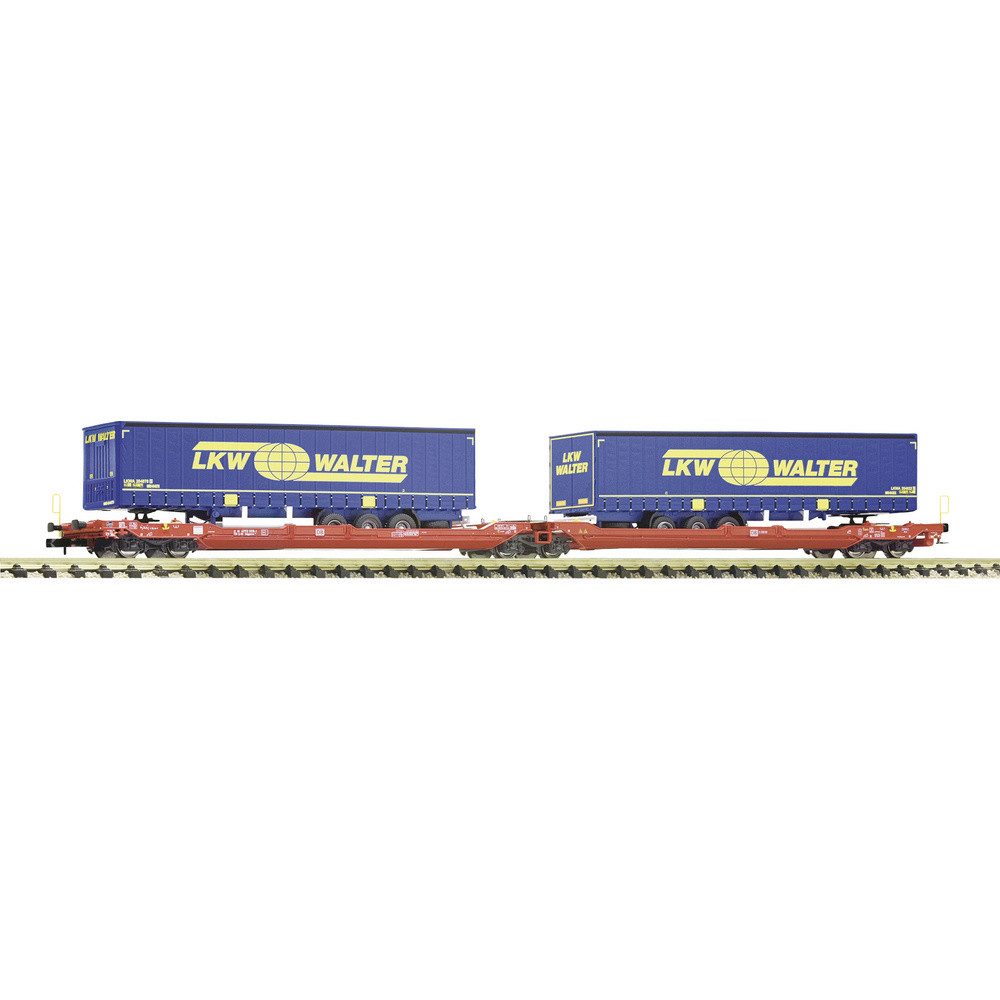 Fleischmann Güterwagen Fleischmann 6660050 N Doppeltaschen-Gelenkwagen T3000e der DB AG Spedi