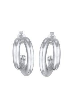 Elli Premium Paar Ohrstecker Cerolen 925 Sterling Silver, Spirale