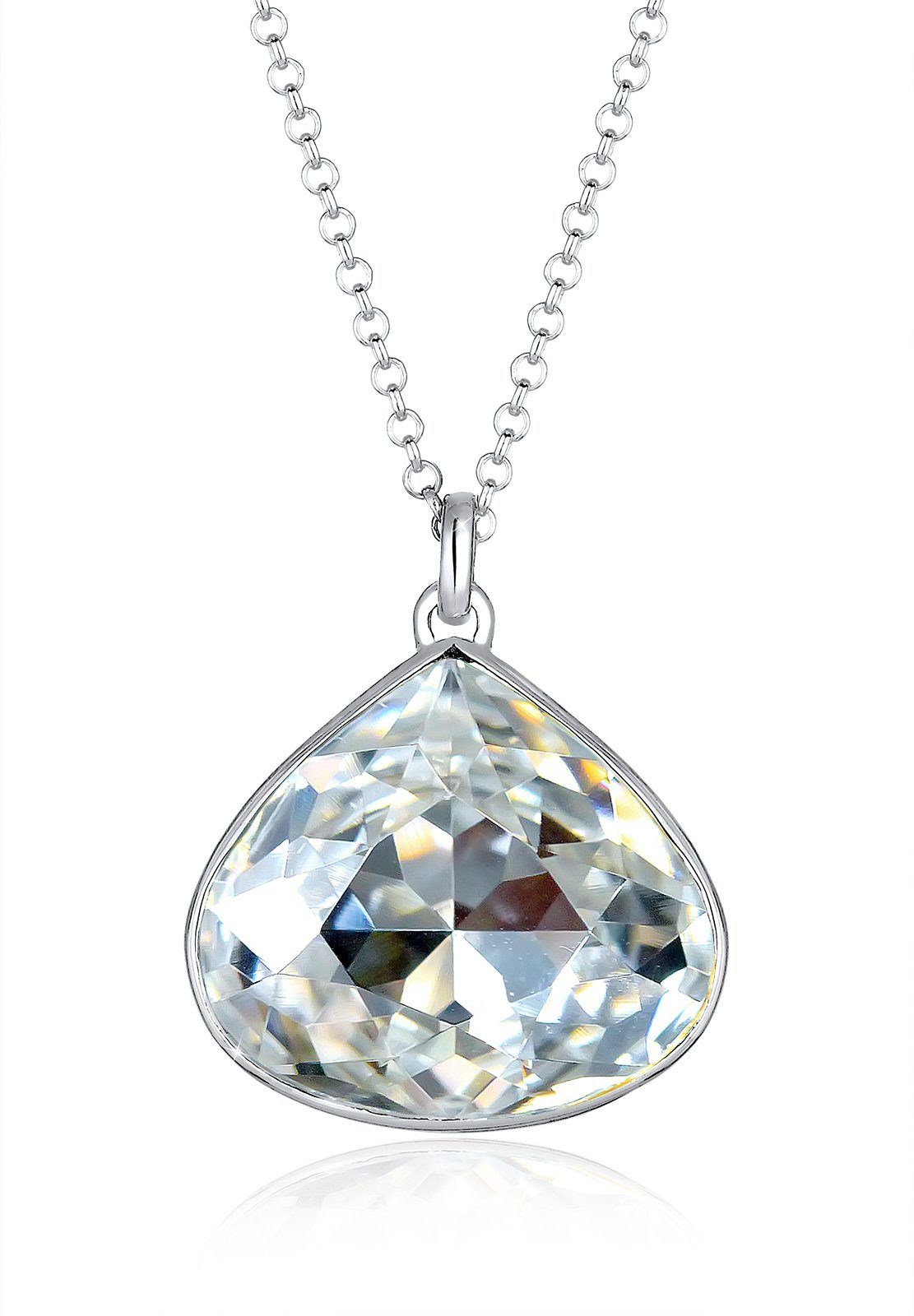 Elli Collierkettchen »Stein Swarovski® Kristalle 925 Sterling Silber« online kaufen OTTO