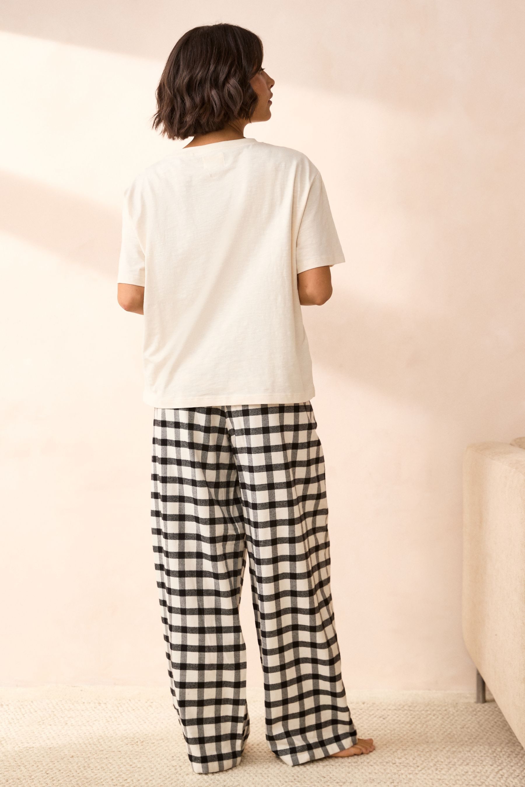 Next Pyjama Kurzarm-Schlafanzug aus Baumwolle, 2er-Pack (4 tlg)