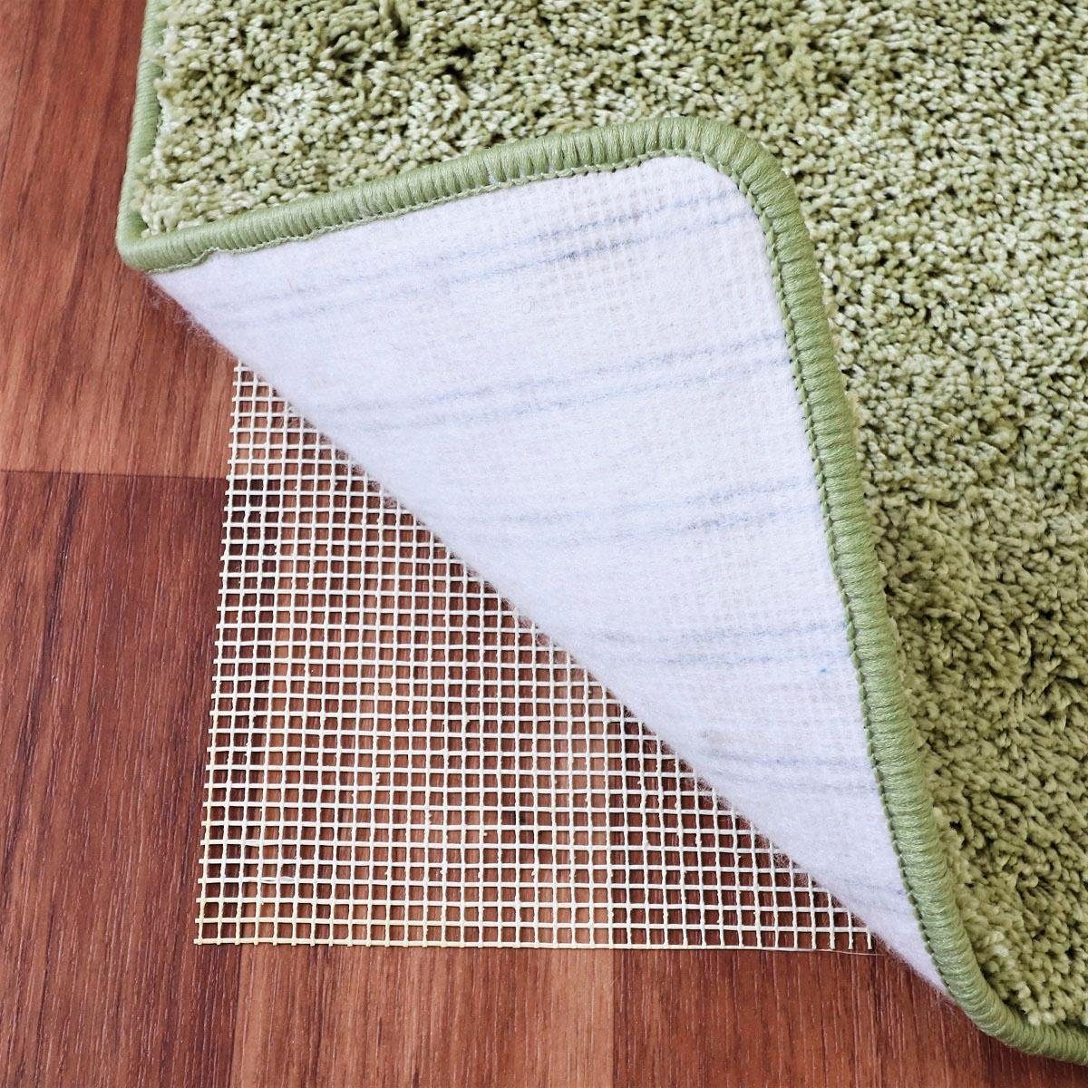 8x Rutschfeste Teppich Ecken,Anti Rutsch Matte für Teppiche Anti Rutsch Pads 