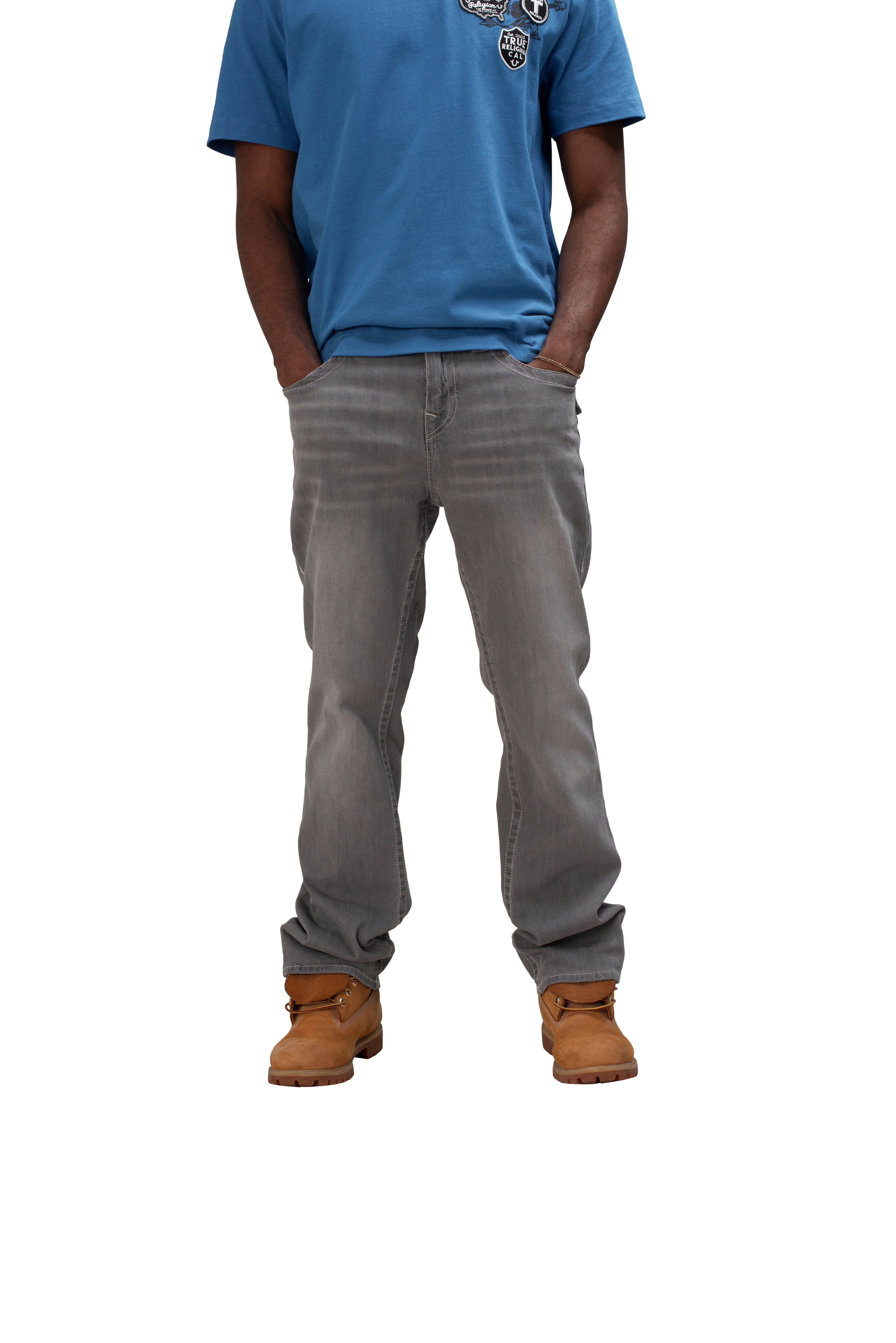 True Religion Straight-Jeans RICKY SN FLAP Baumwollmischung, straight fit