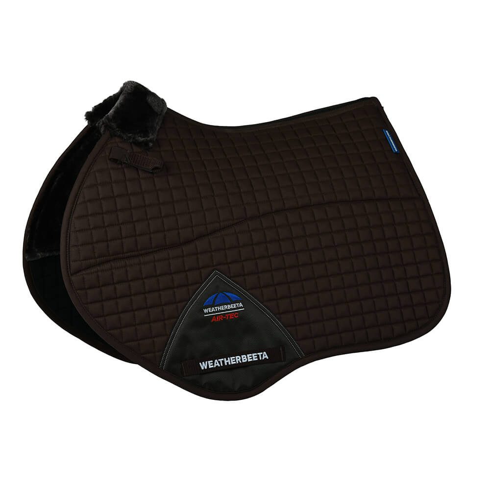 WeatherBeeta Schabracke Weatherbeeta Prime Air-Tec Comfy Fleece Jump Shaped Saddle Pad