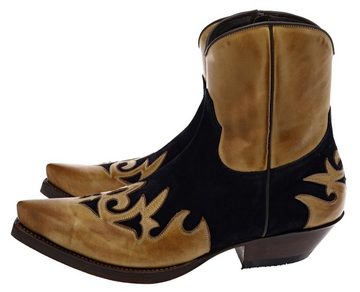 FB Fashion Boots EMILIO Cuero Azul Westernstiefelette Stiefelette