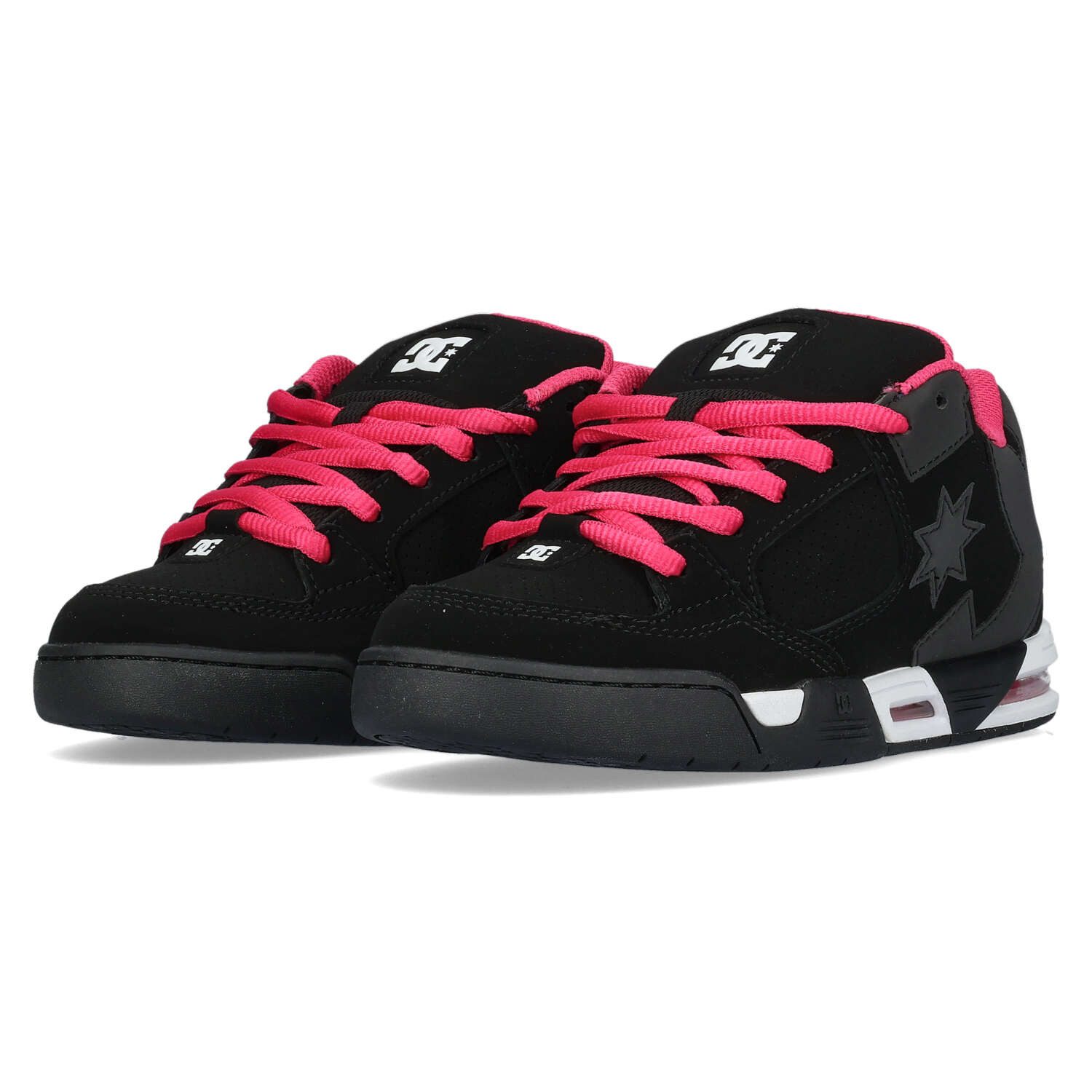DC Shoes DC Shoes DC Command Black/Black/Pink Sneaker