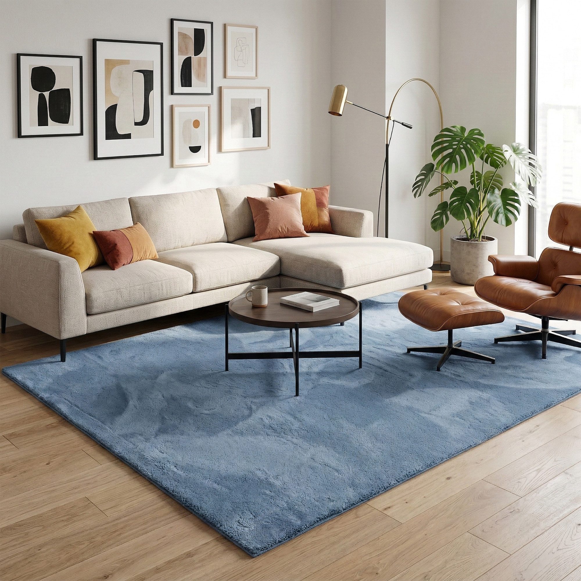 Pergamon Fellteppich Fellteppich Super Soft Pearl, Rechteckig, Höhe: 19 mm günstig online kaufen