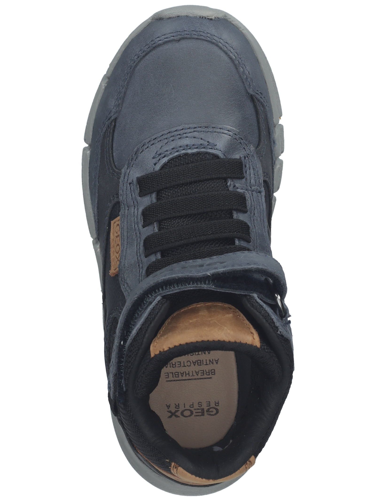 Geox Stiefelette Veloursleder/Textil Schnürstiefelette