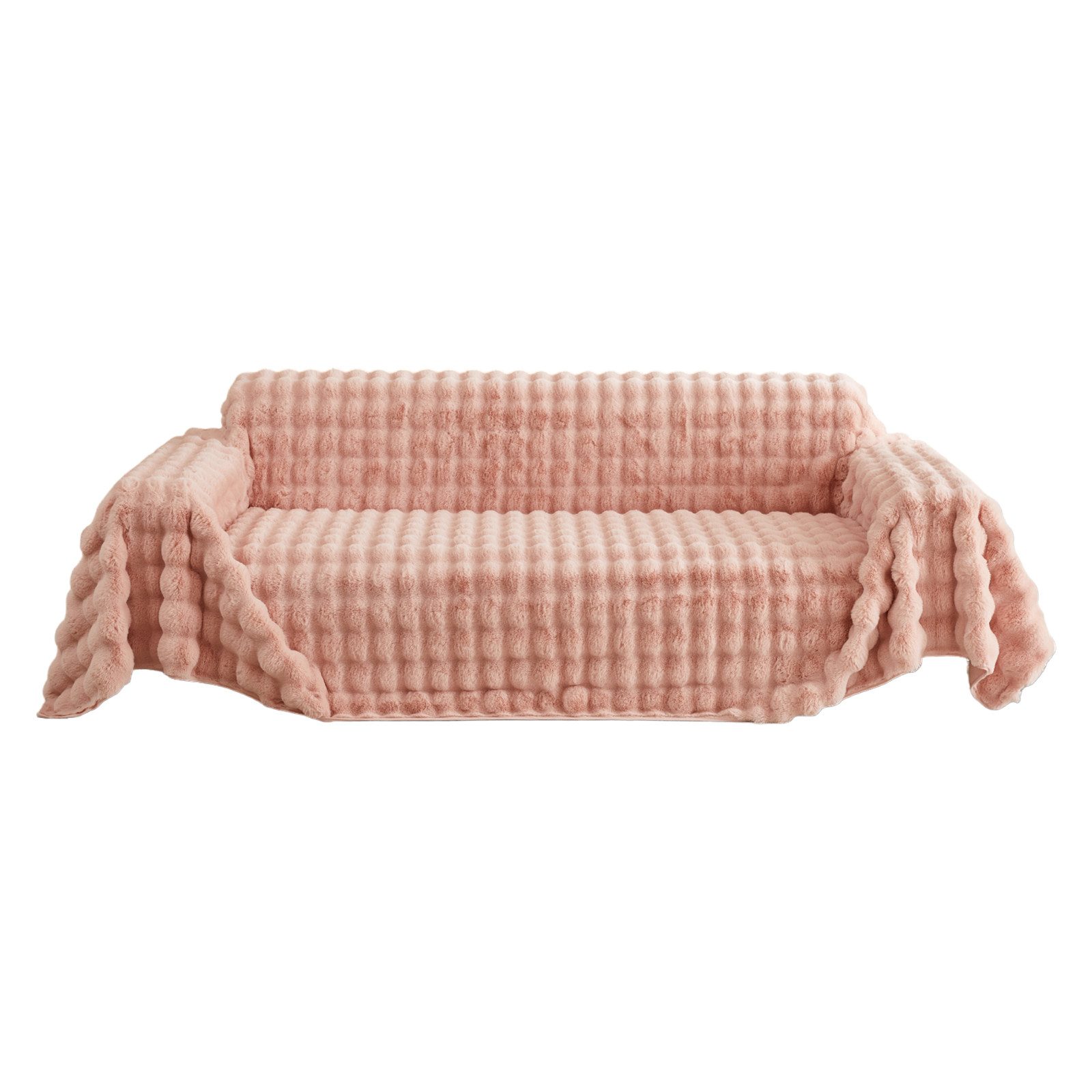 Wohndecke Kunstfelldecken Sofadecke Bubble Blanket, Polyester günstig online kaufen