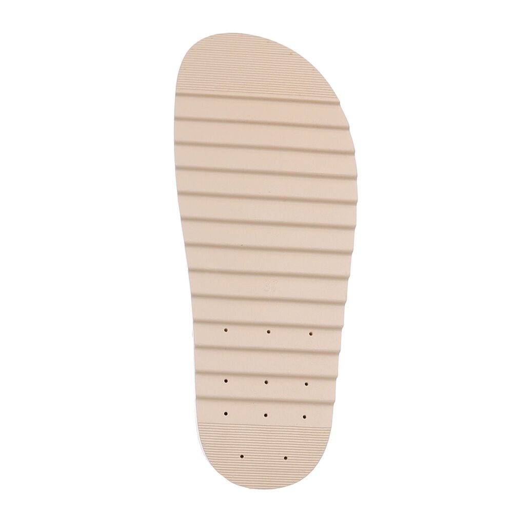 Ital-Design Damen Freizeit Riemchensandalette (86706474) Keilabsatz/Wedge Keilsandaletten in Beige – Bild 3 von 4
