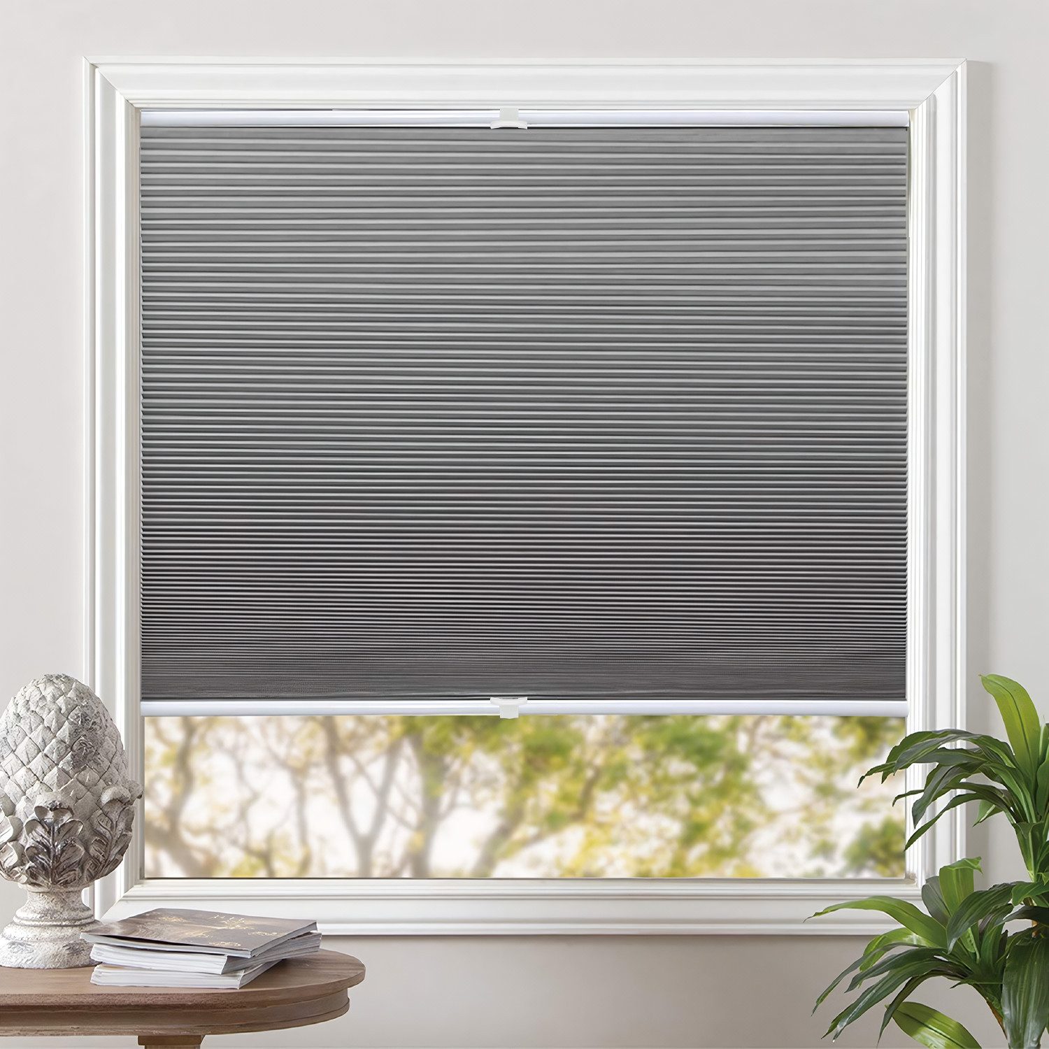 Sekey Wabenplissee Wabenplissee ohne Bohren Plissee 100% verdunkelnd Verdunkelung Rollo, verdunkelnd, Klemmfix, Doppelseitige Schiene, Zweiseitig wählbar