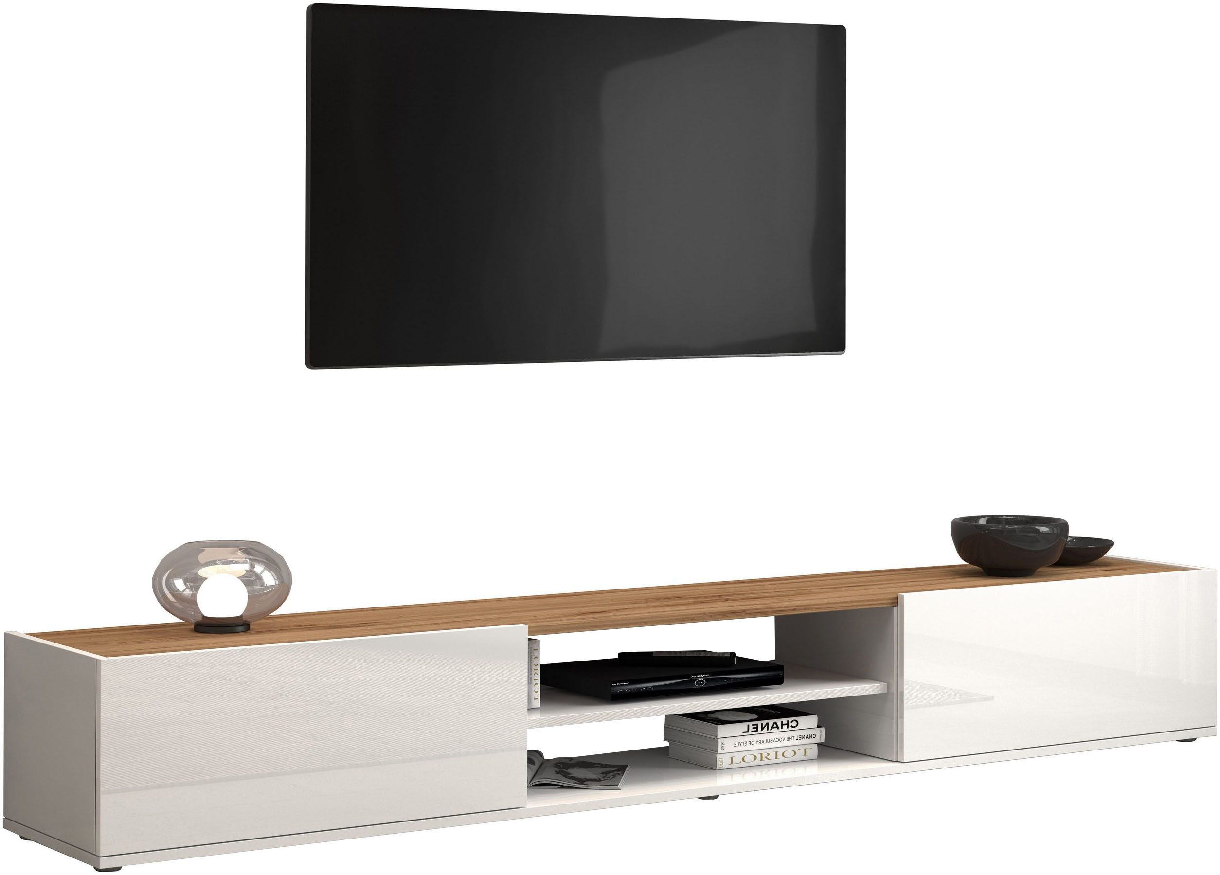 INOSIGN Lowboard Garda,TV-Kommode,TV-Möbel,TV-Bank, stehend und hängend, Ho günstig online kaufen