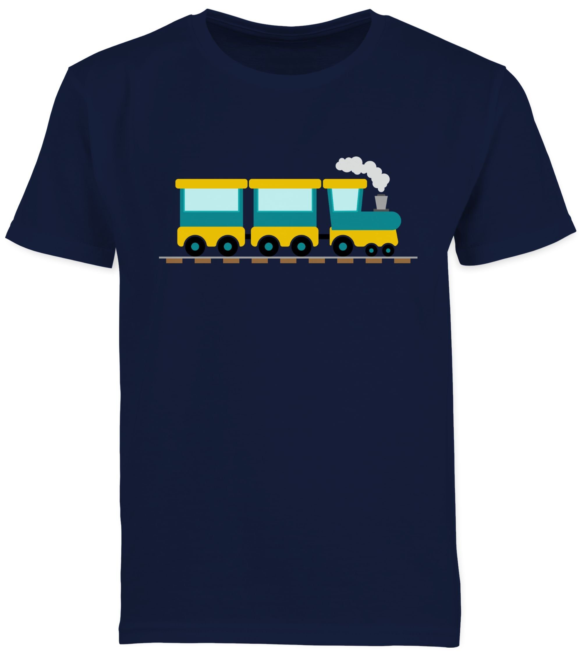 Kinder Kids (Gr. 92 - 146) Shirtracer T-Shirt Eisenbahn - Kinder Fahrzeuge - Jungen Kinder T-Shirt Traktor Bagger und Co.