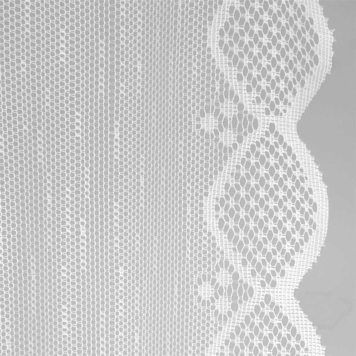 Vorhang, (1 Stangendurchzug 160cm x Bistrogardine Spitzenoptik, Ziergras halbtransparent, 100cm Stangendurchzug in Arsvita, St), (BxL) mit