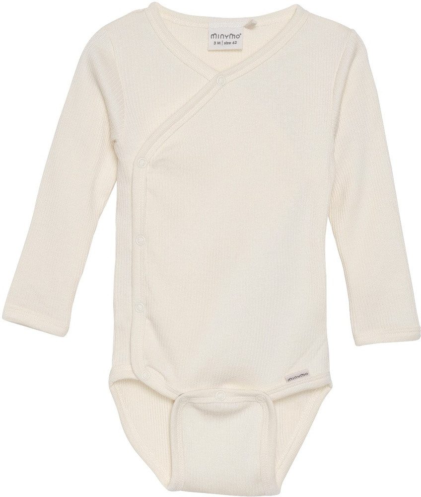 Minymo Langarmbody Wrap Body LS Rib