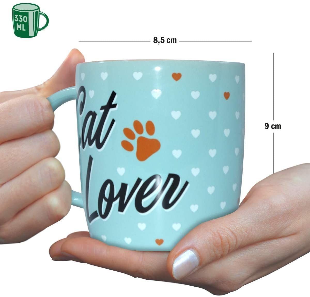 Nostalgic-Art Tasse Kaffeetasse - Animal Club - Cat Lover