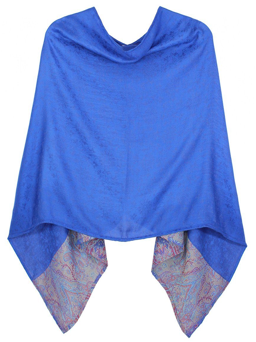 dy_mode Blusenponcho Eleganter Damen Poncho Geblümt günstig online kaufen