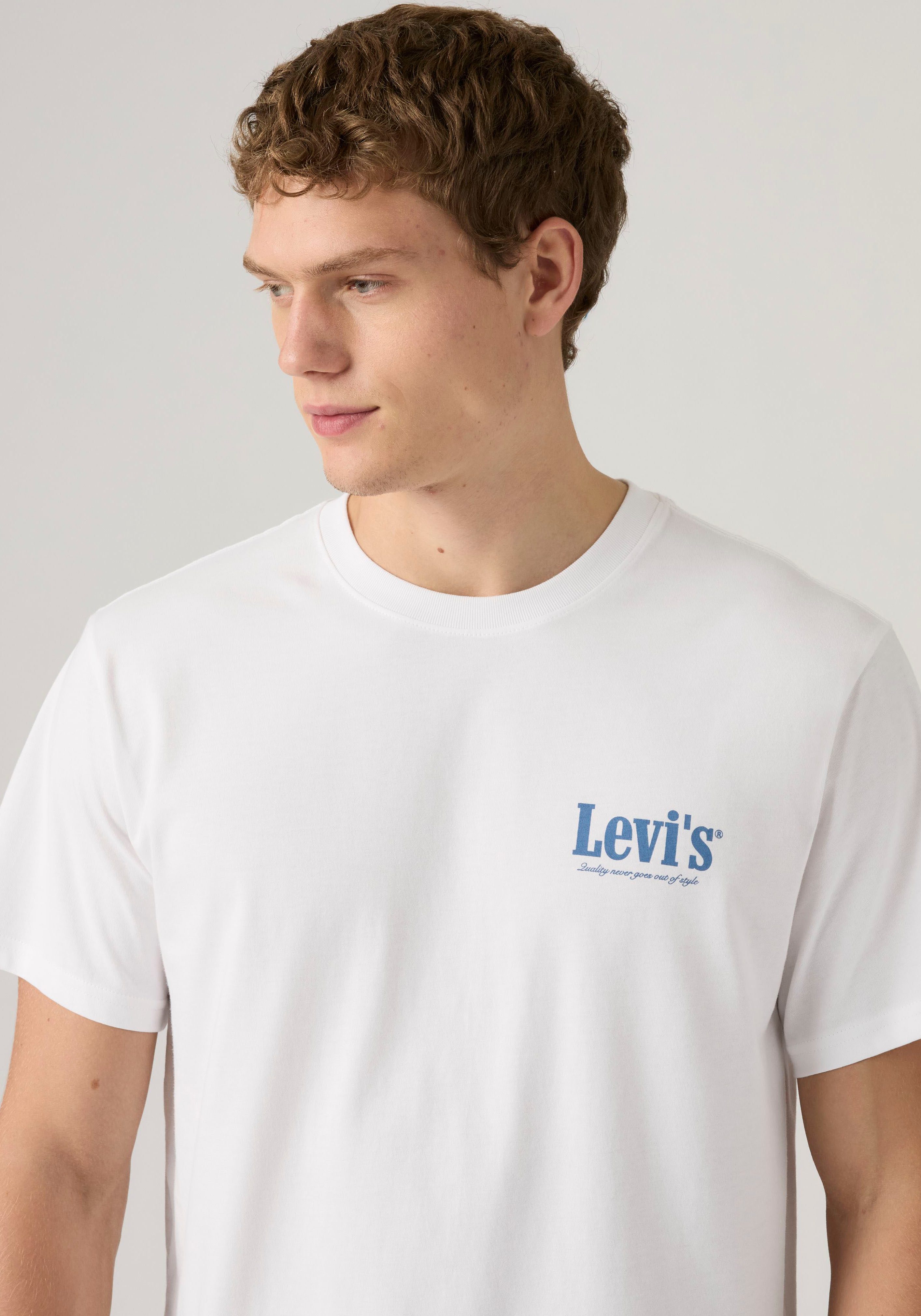 Levi's® T-Shirt SS RELAXED FIT TEE mit großem Frontprint – Bild 4 von 5