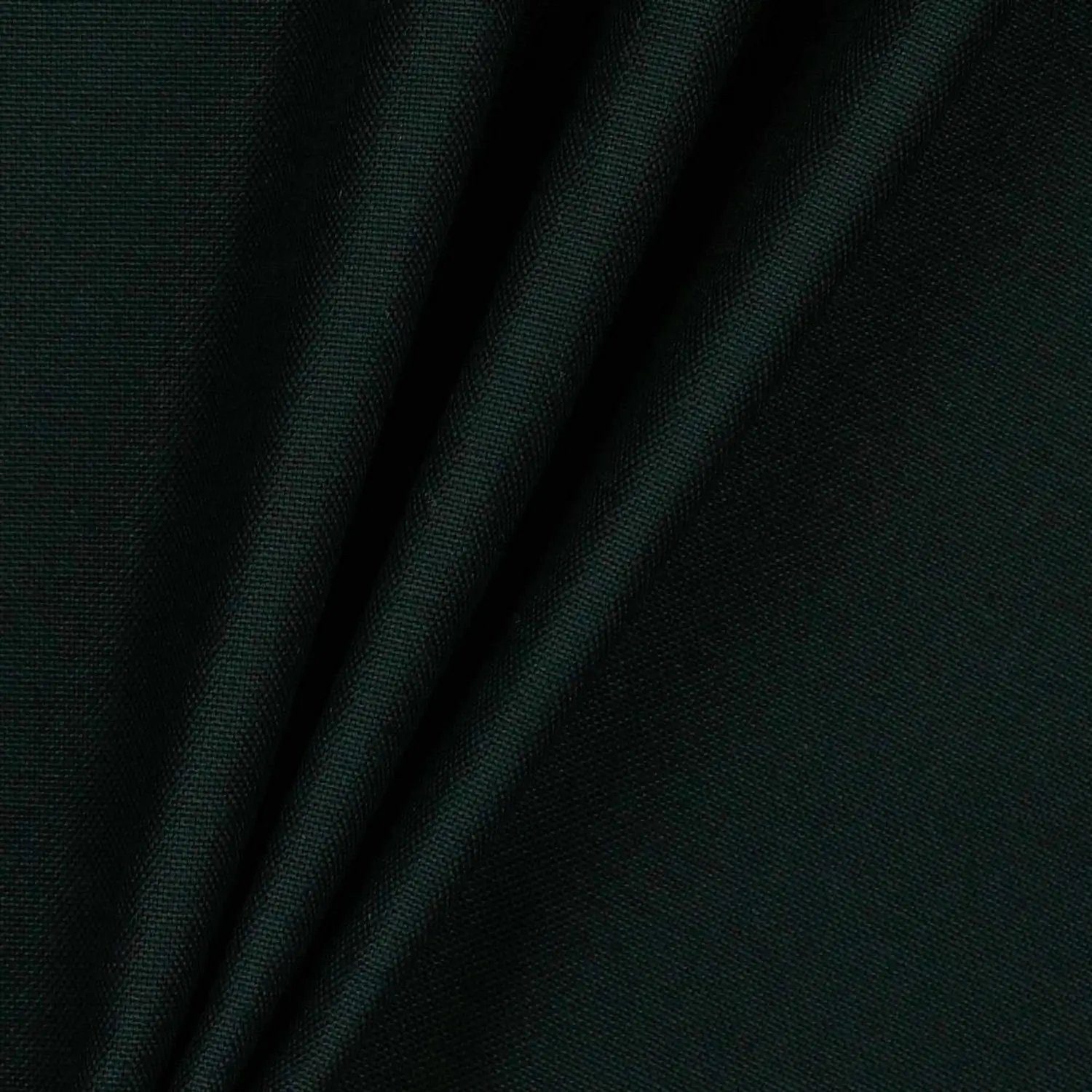 Stofferia Stoff Dekostoff Canvas Baumwolle Uni Schwarz, Meterware