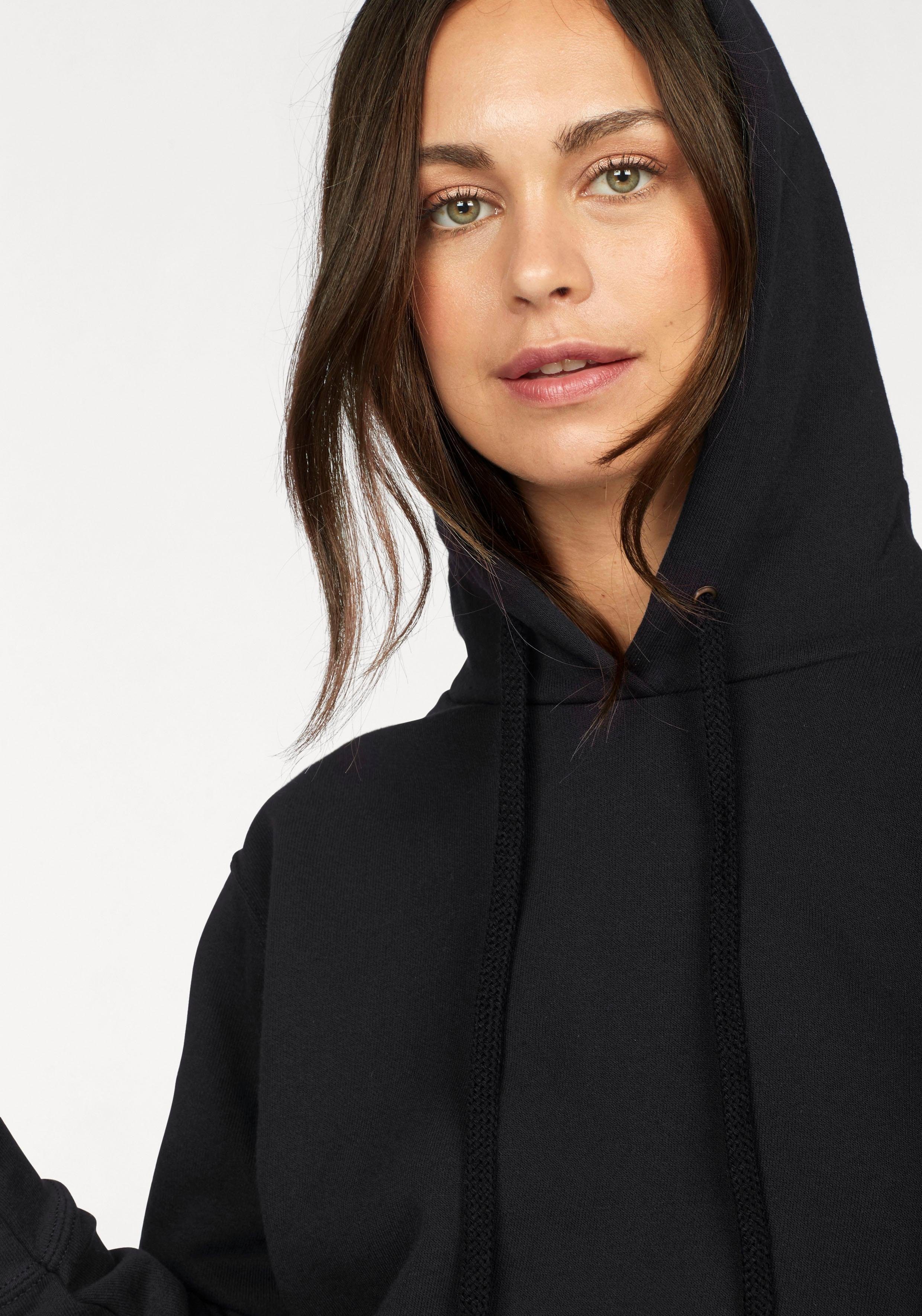 Fruit of the Loom Kapuzensweatshirt Classic hooded Sweat Lady-Fit mit Kängurutaschen