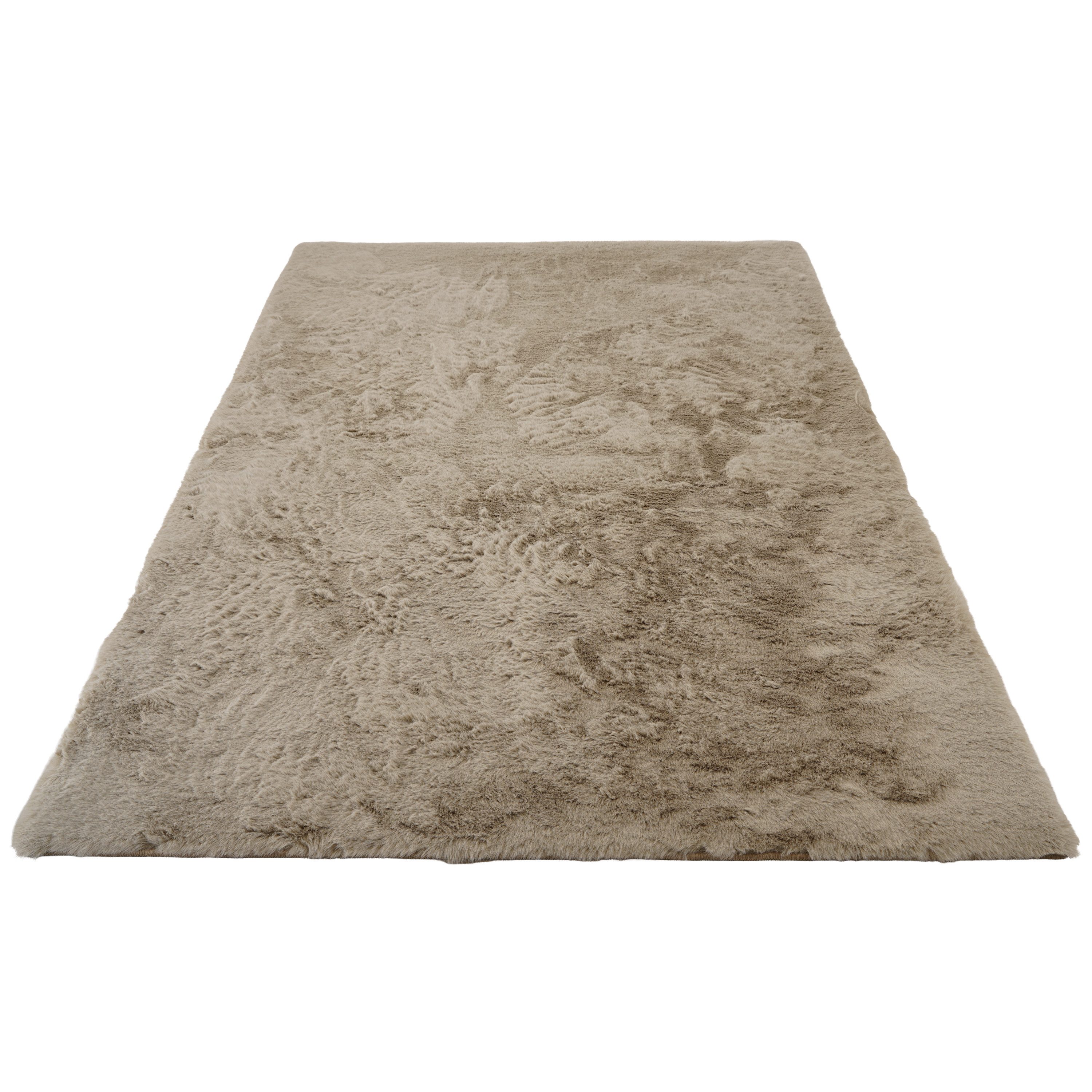 Consilio Concept Fellteppich Teppich Hasenfell Imitat CLOUD Fell Hochflor r günstig online kaufen