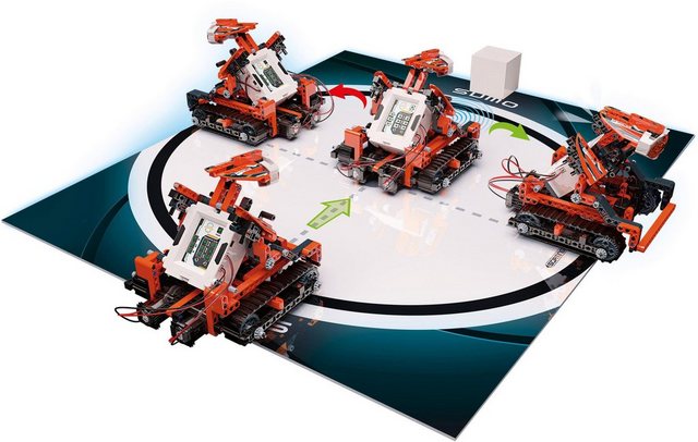 Image of Clementoni® Modellbausatz »Galileo - Construction Challenge Robomaker«, Made in Europe