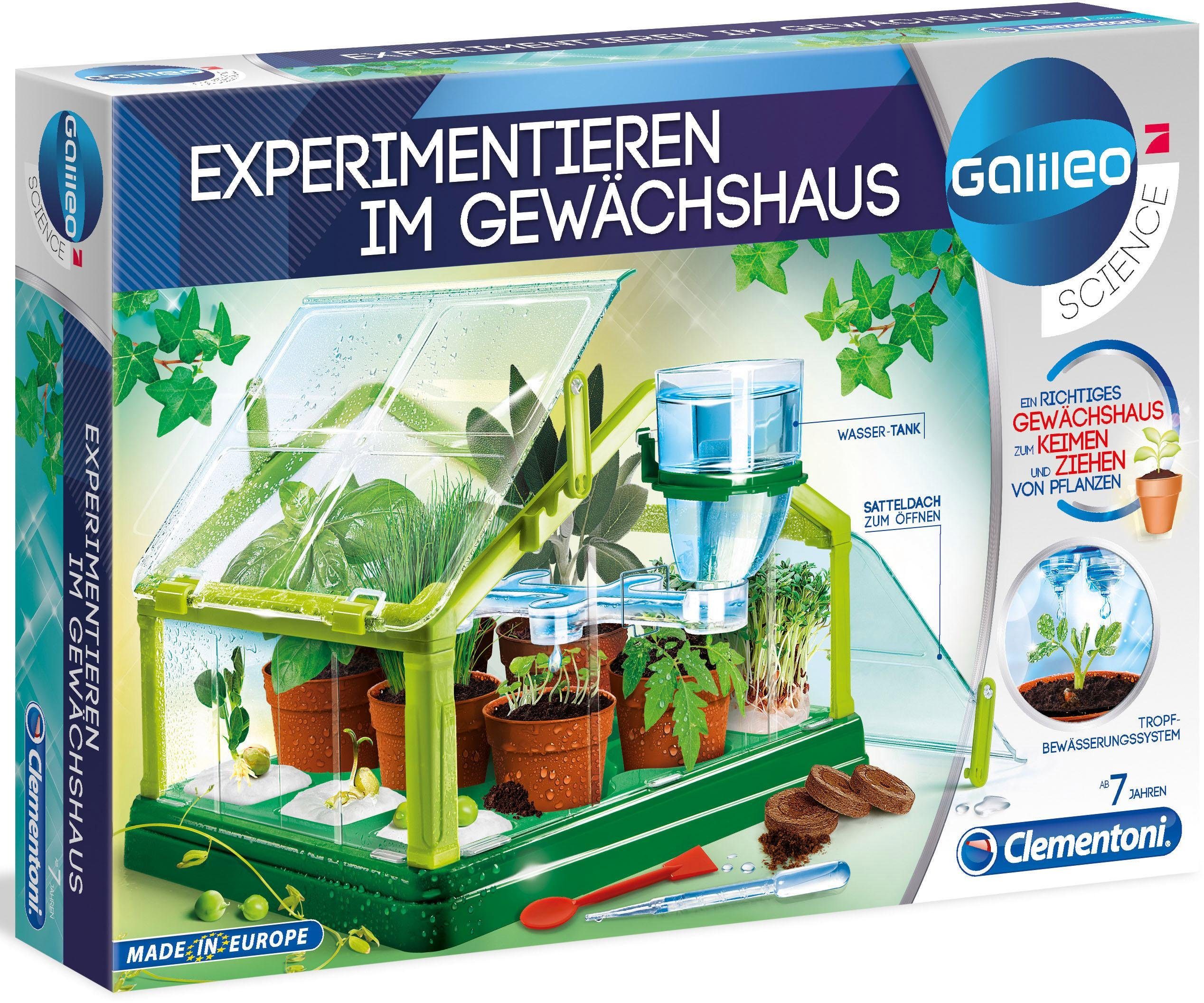 Image of Clementoni - Galileo - Experimentieren im Gewächshaus