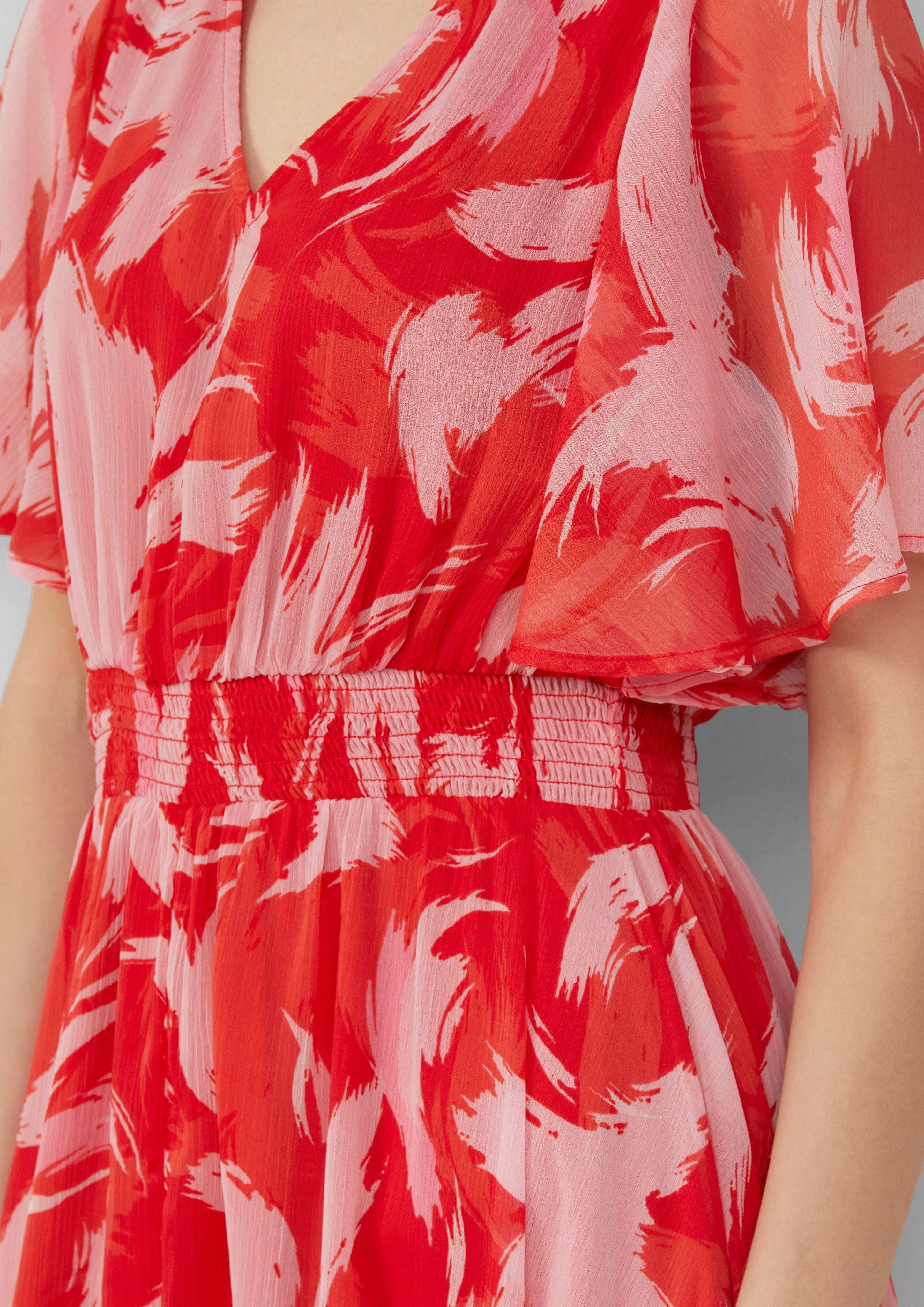 s.Oliver Maxikleid Maxikleid aus Chiffon mit günstig online kaufen