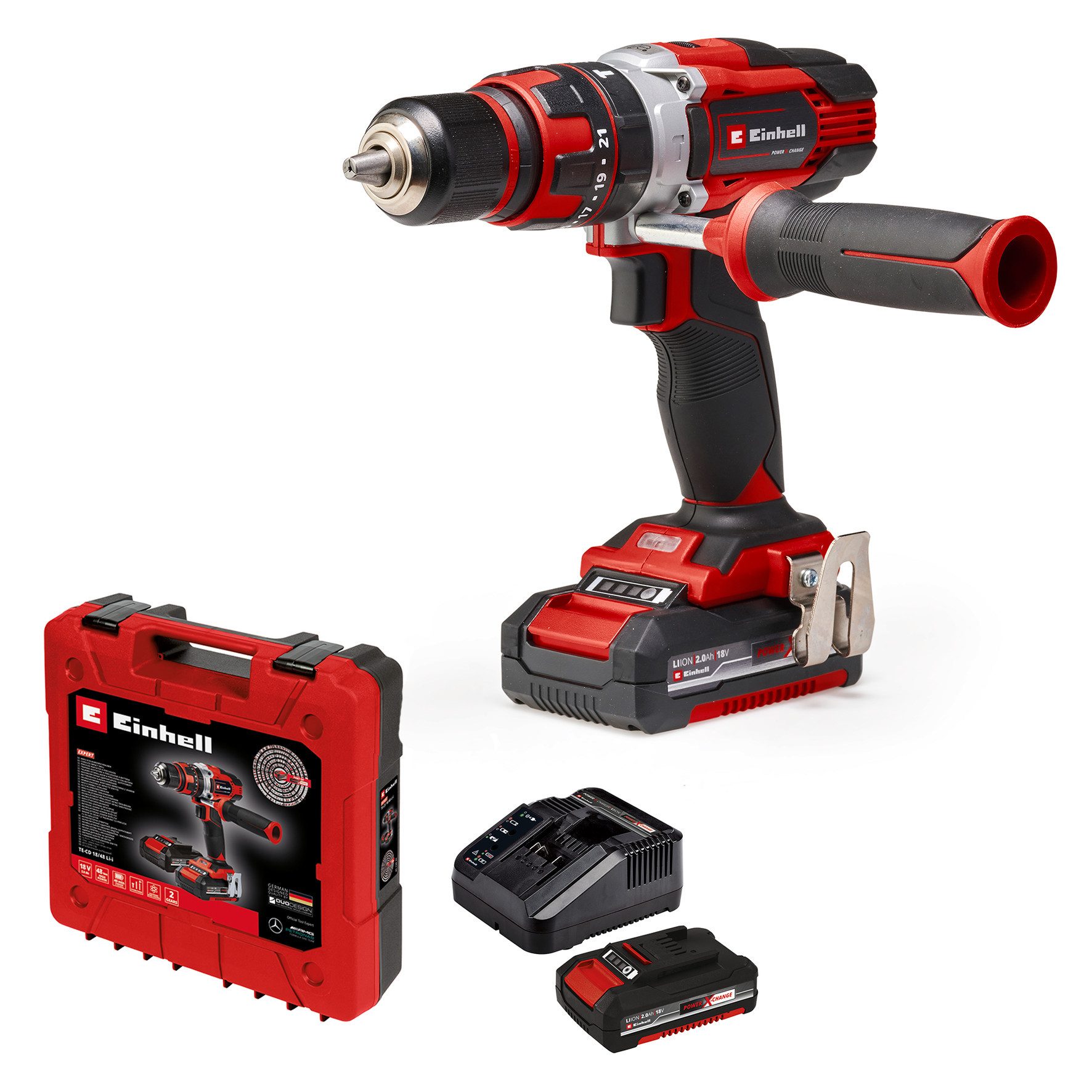 Einhell Akku-Schlagbohrschrauber TE-CD 18/48 Li-i, max. 1500 U/min, Power X günstig online kaufen