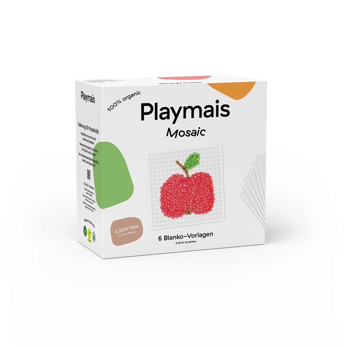 PlayMais Freizeittasche Playmais Mosaic 6 Blanko-Vorlagen