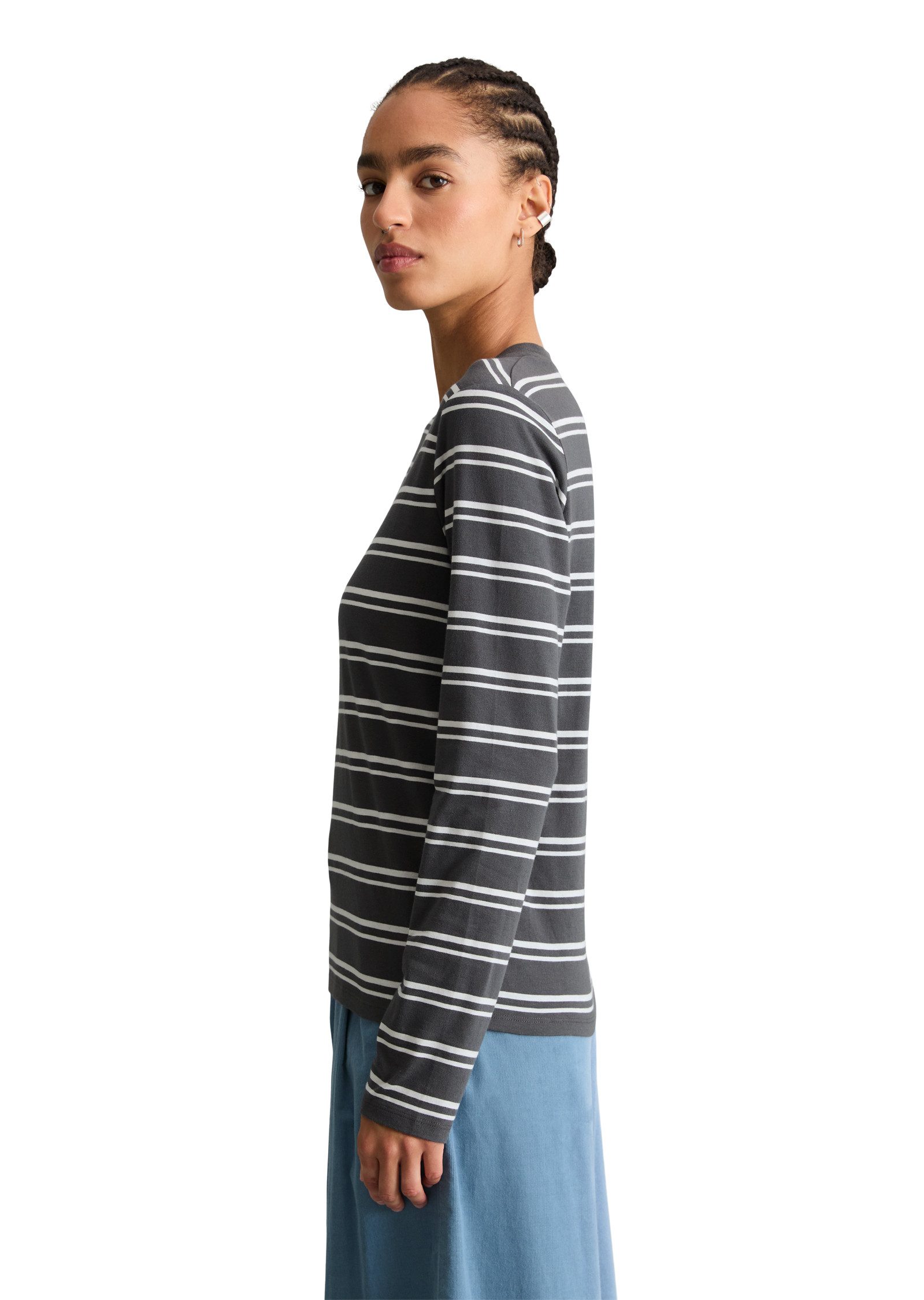 Marc O'Polo DENIM Langarmshirt aus Organic Cotton – Bild 2 von 5