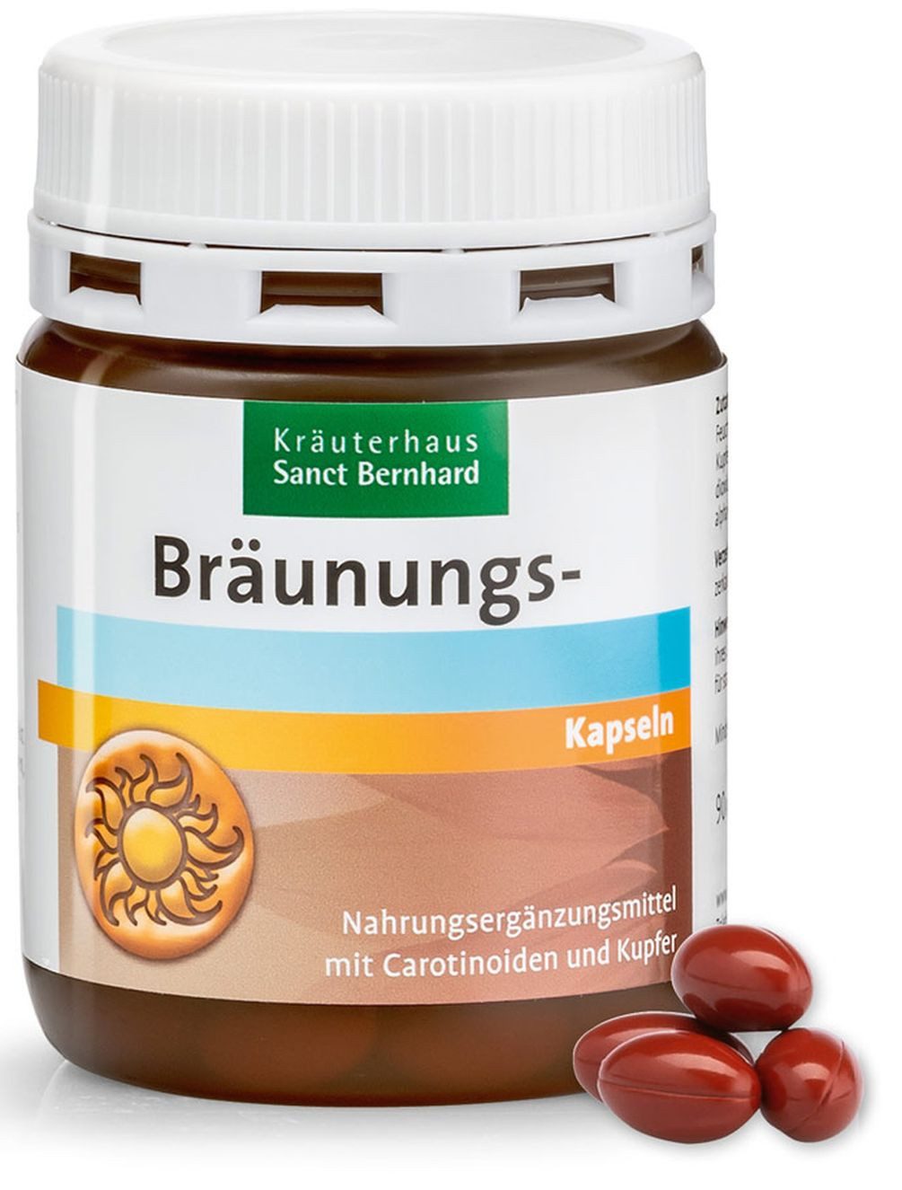Sanct Bernhard Sanct Bernhard Bräunungskapseln 90 Kapseln Kapseln