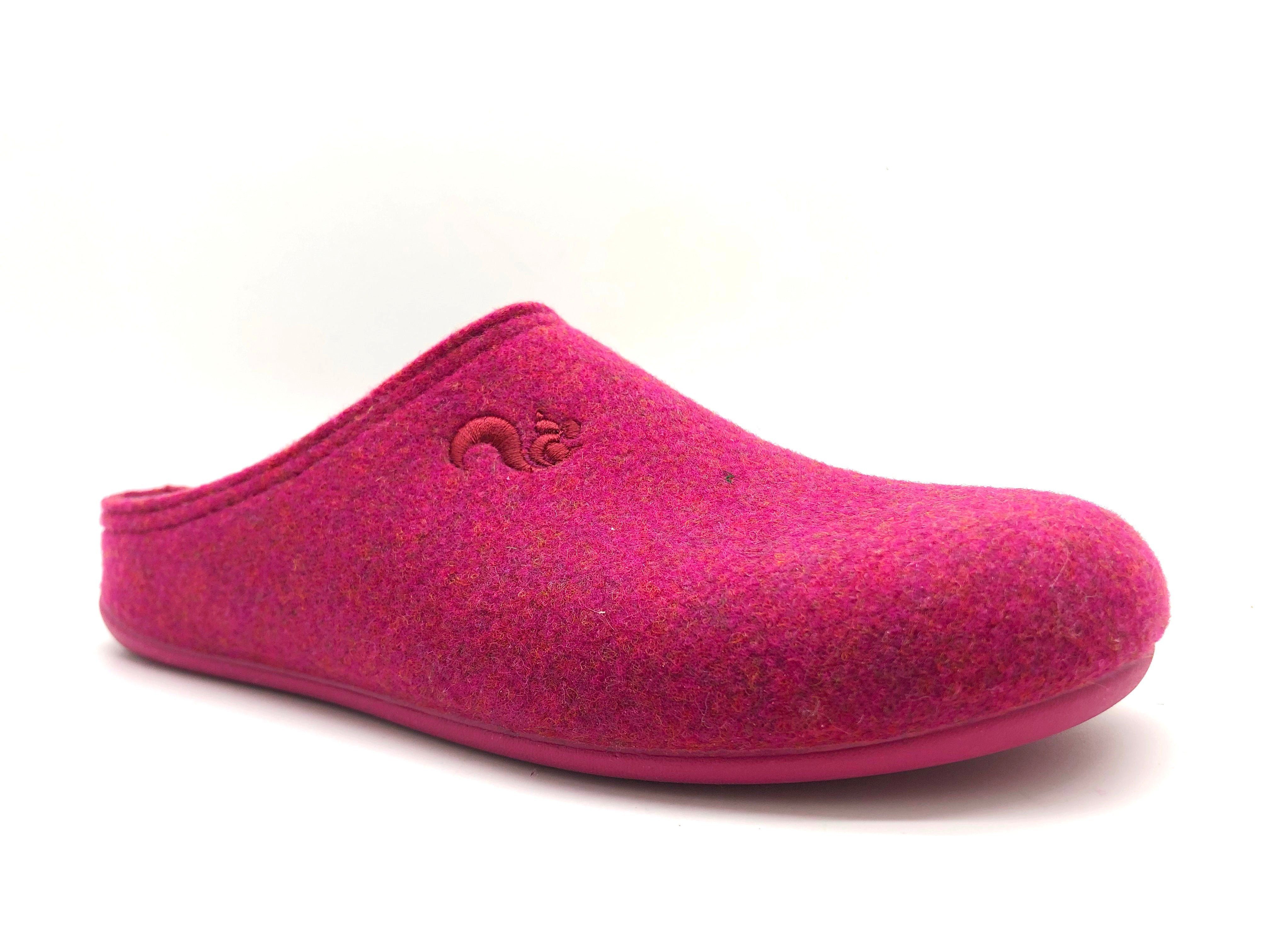 Slipper Recycled 1856 Vegan fuchsia PET thies Slipper