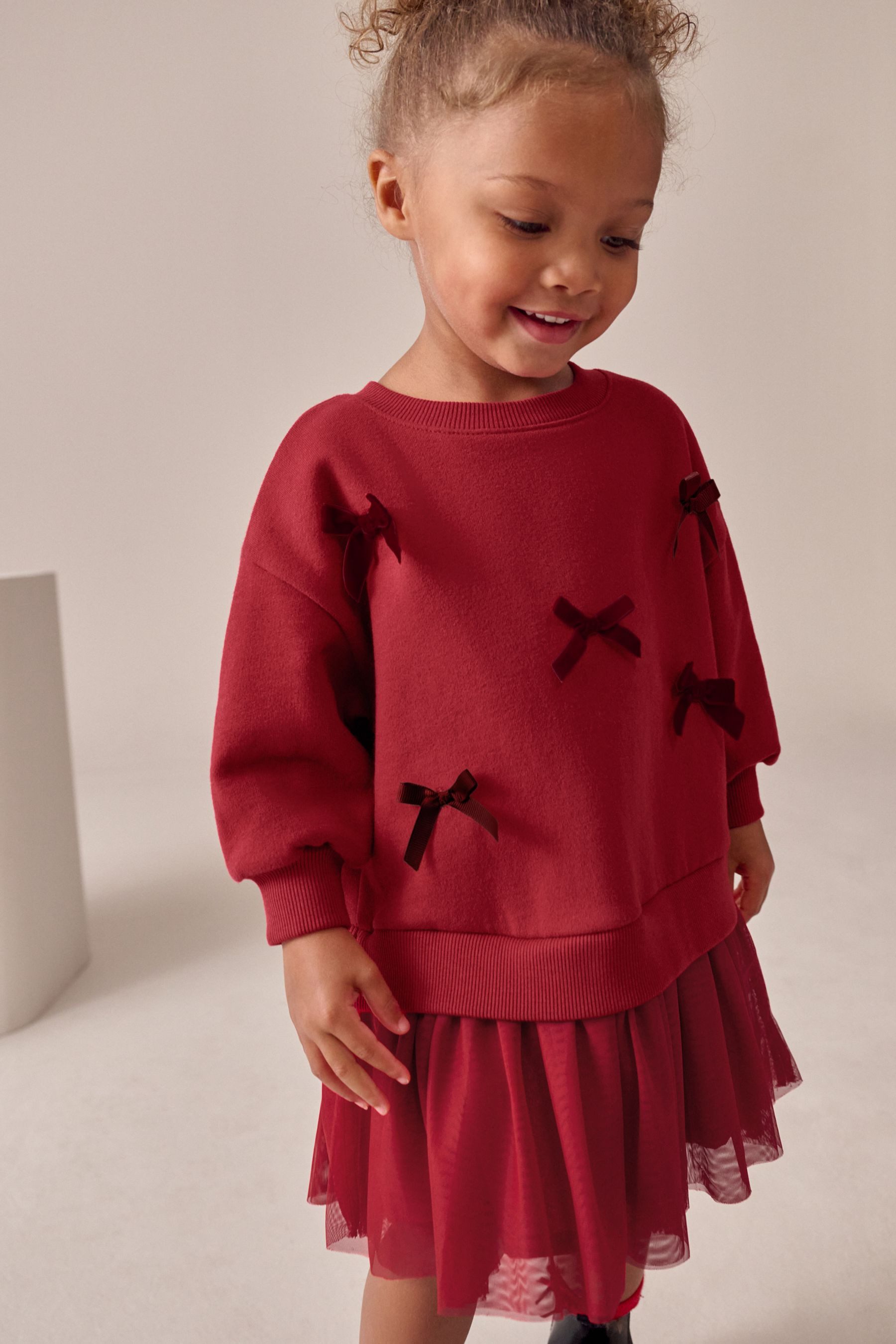 Next Partykleid Partykleid aus Sweatshirtmaterial (1-tlg) günstig online kaufen