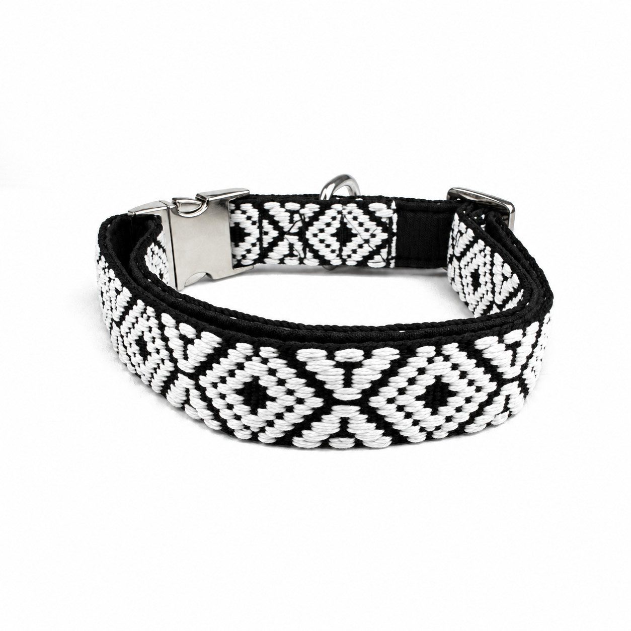 Tierluxe Hunde-Halsband Cappuccino, mit Ethno Muster