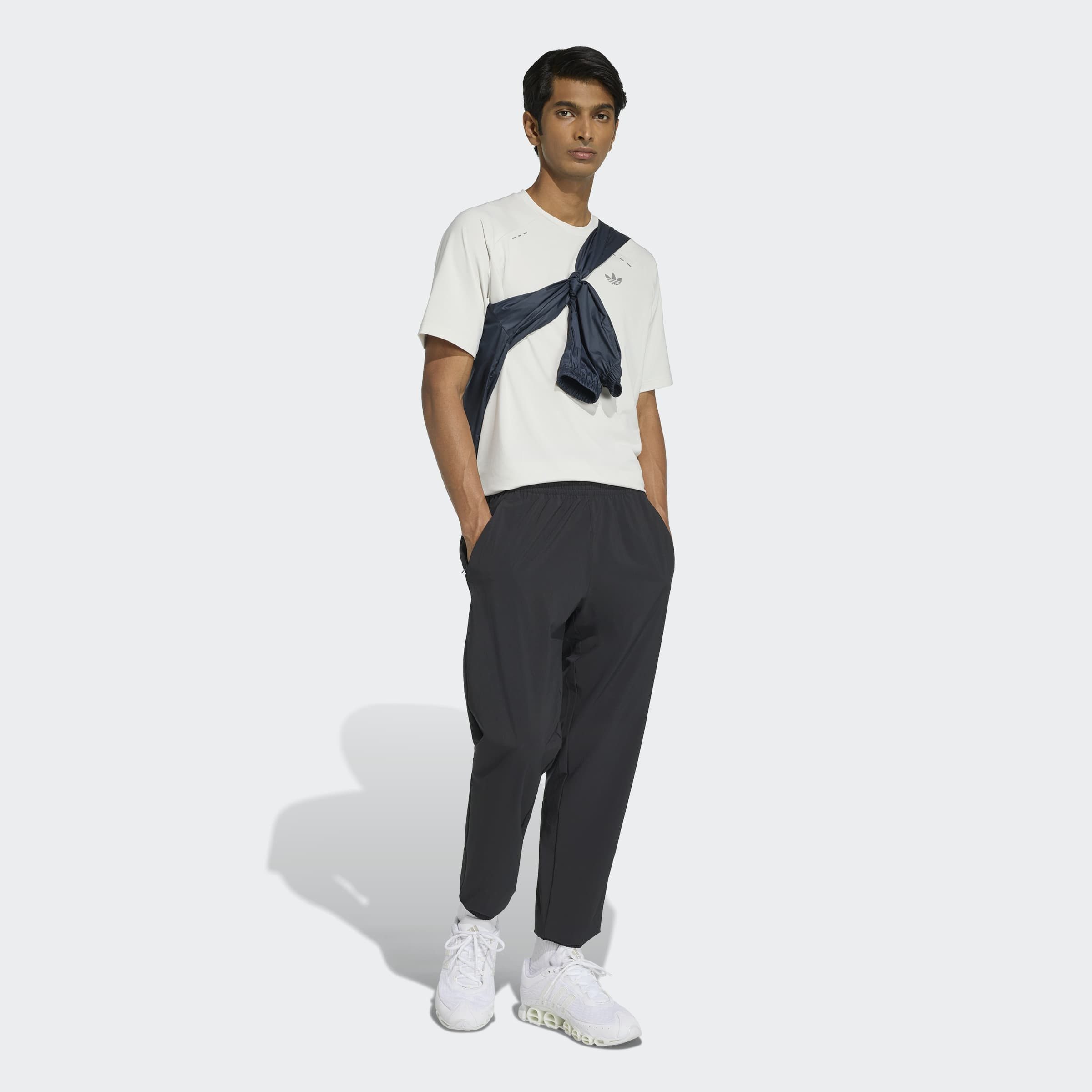 adidas Originals T-Shirt TECH TREFOIL ESSENTIALS POLYESTER sportlicher Stil, ohne Verschluss, aus Polyester – Bild 5 von 5