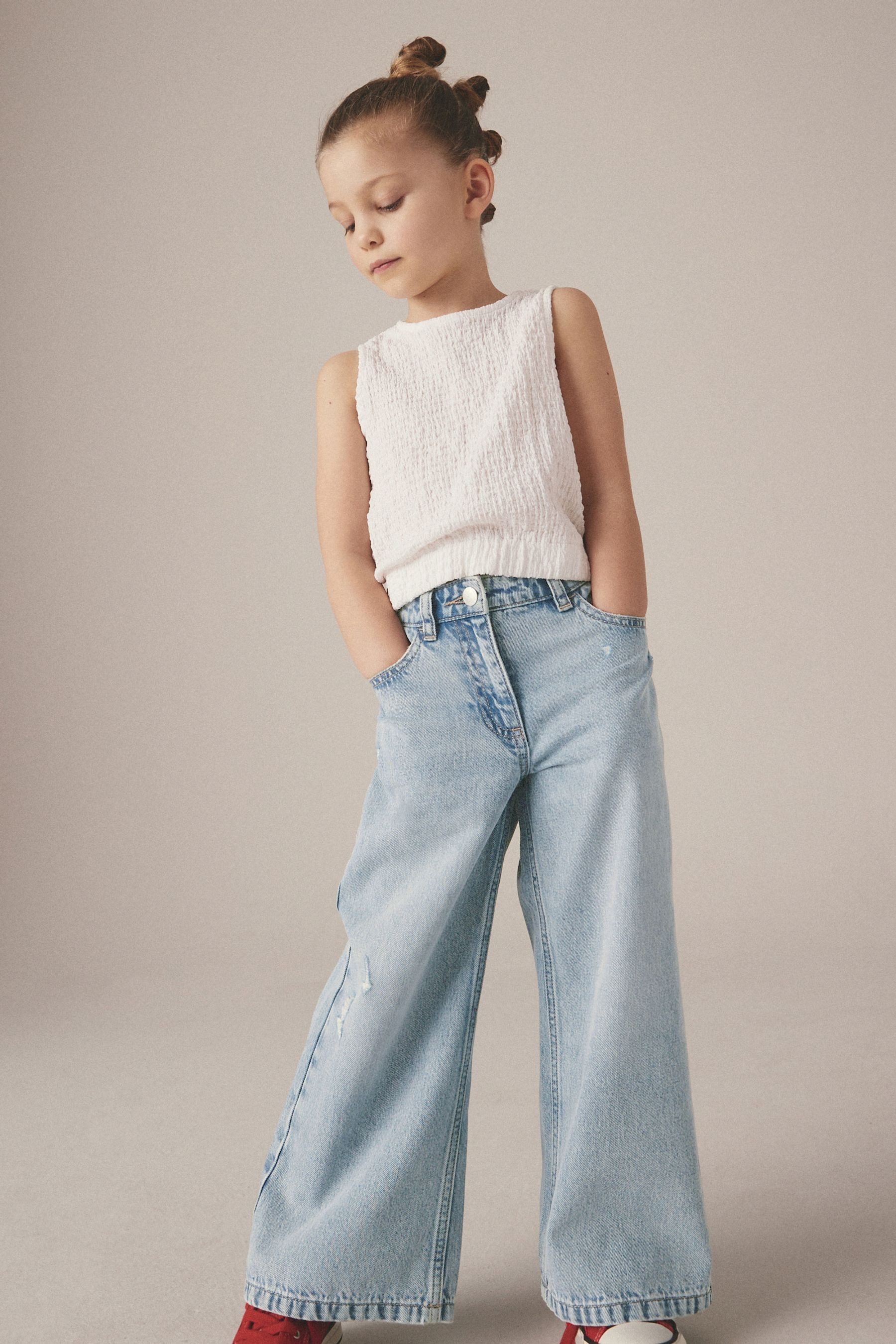Next Weite Jeans Weit geschnittene Jeans (1-tlg)