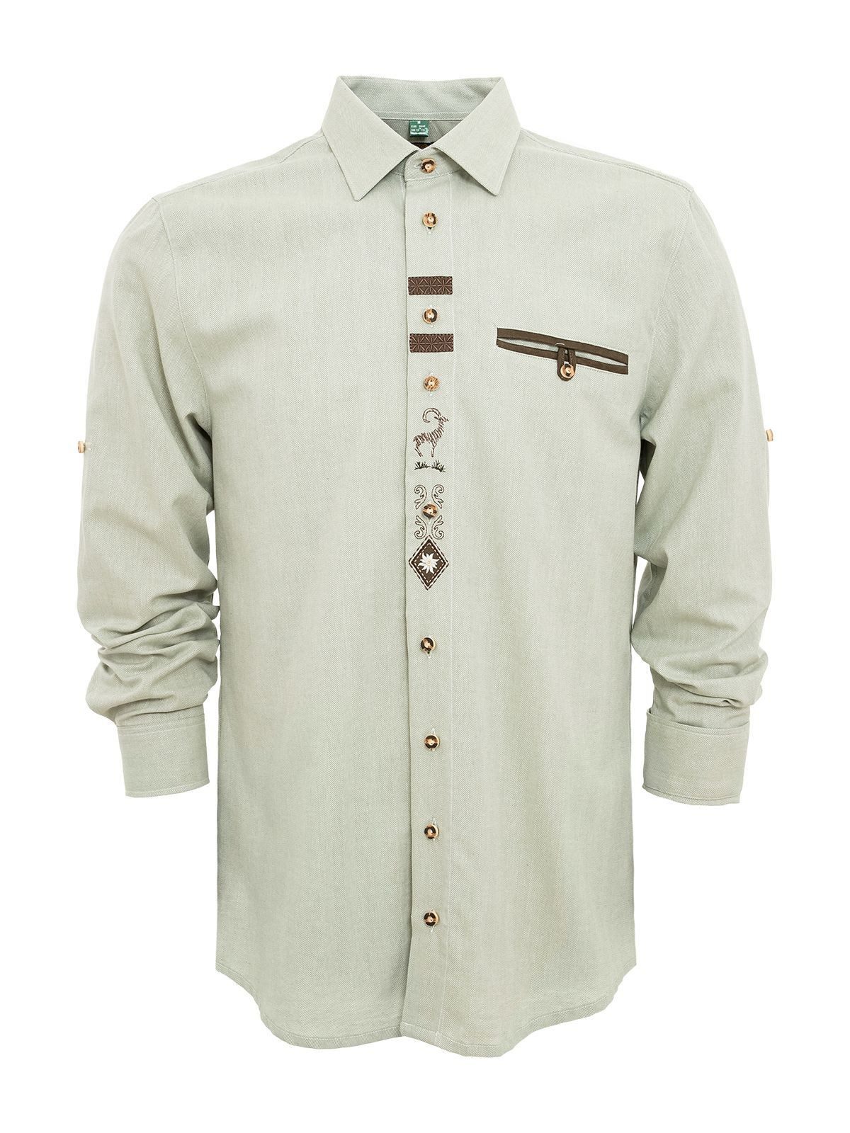 OS Trachten Trachtenhemd 420007-2034