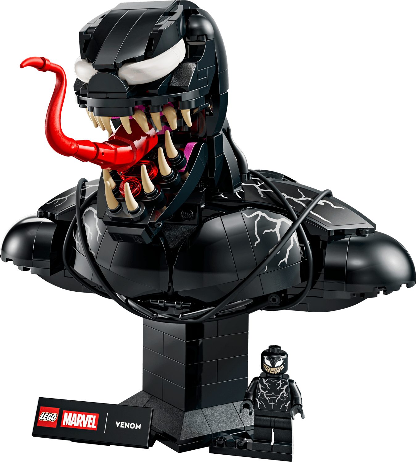LEGO® Marvel 76356 Venom-Büste Spielbausteine, (Set, 413 St., Set)