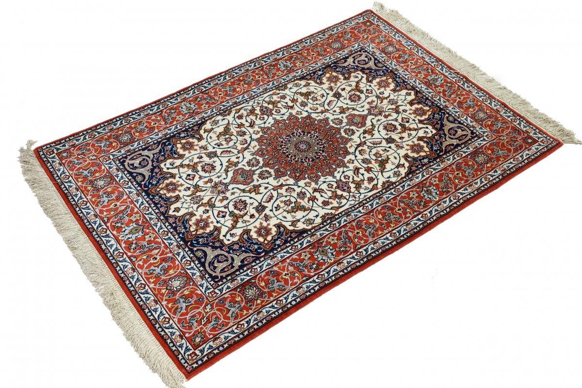 Handgeknüpfter 110x165 mm Nain Isfahan 6 Höhe: Orientteppich rechteckig, Orientteppich, Trading, Seidenkette