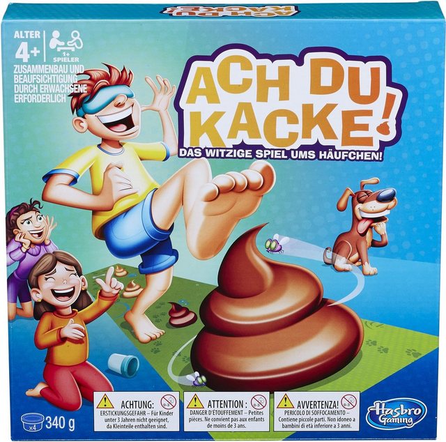 Image of HASBRO GAMING Ach du Kacke! Gesellschaftsspiel, Mehrfarbig