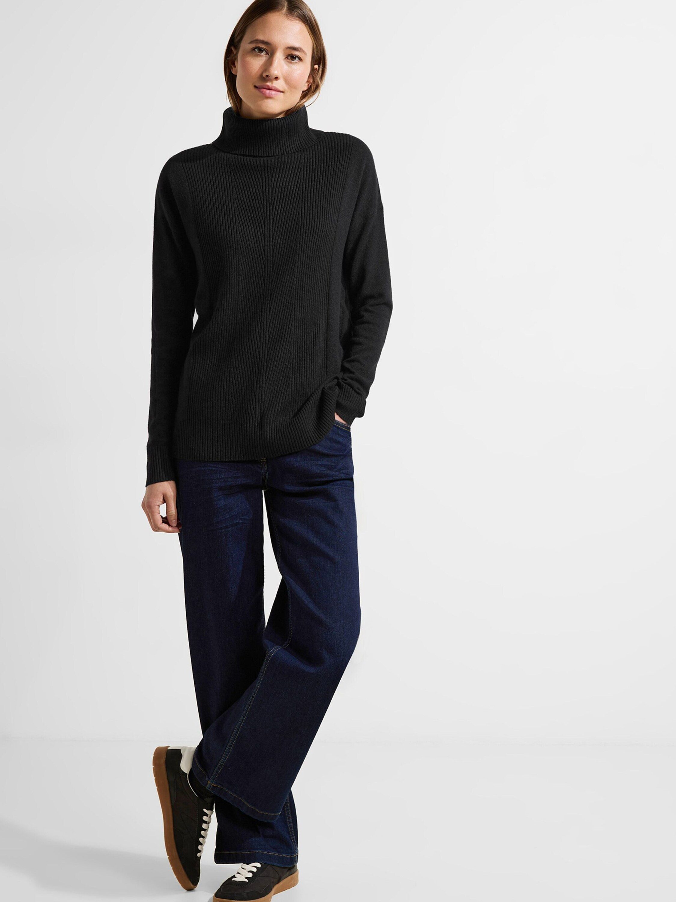 CECIL Strickpullover (1-tlg) Plain/ohne Details