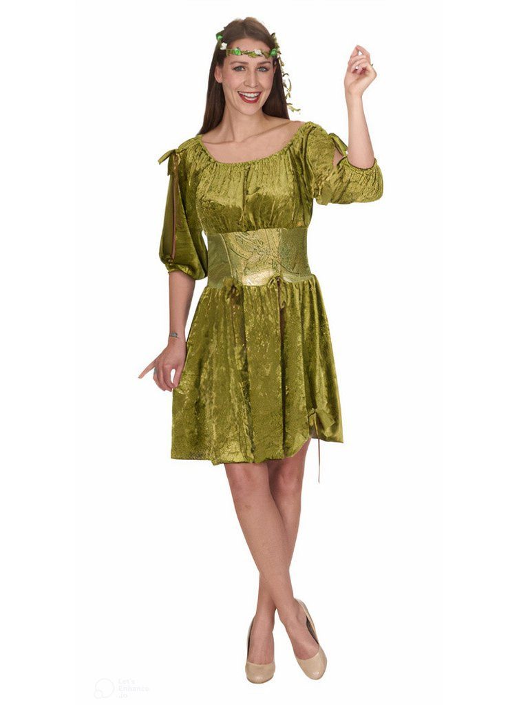 Metamorph Kostüm Maid Marian Kostüm, Bezauberndes Kleid für die mittelalter günstig online kaufen