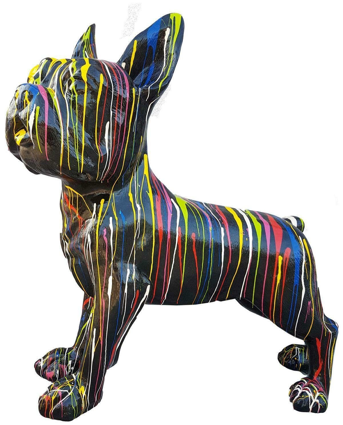 JVmoebel Skulptur, Design Figuren Skulpturen Moderne Bulldogge Hund Skulptur Deko Skulpturen Neu