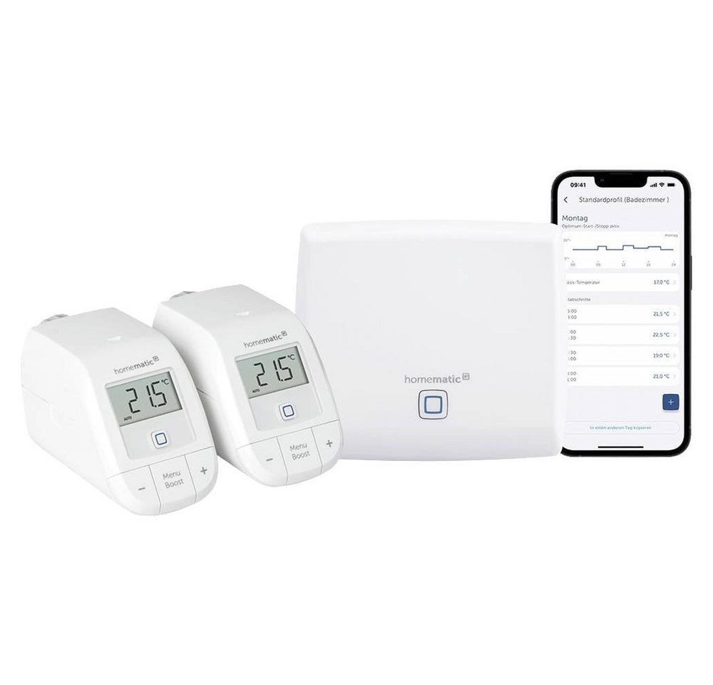 Thumbnail - Homematic IP Starter-Set Heizen für 4 Heizkörper Smart-Home Starter-Set
