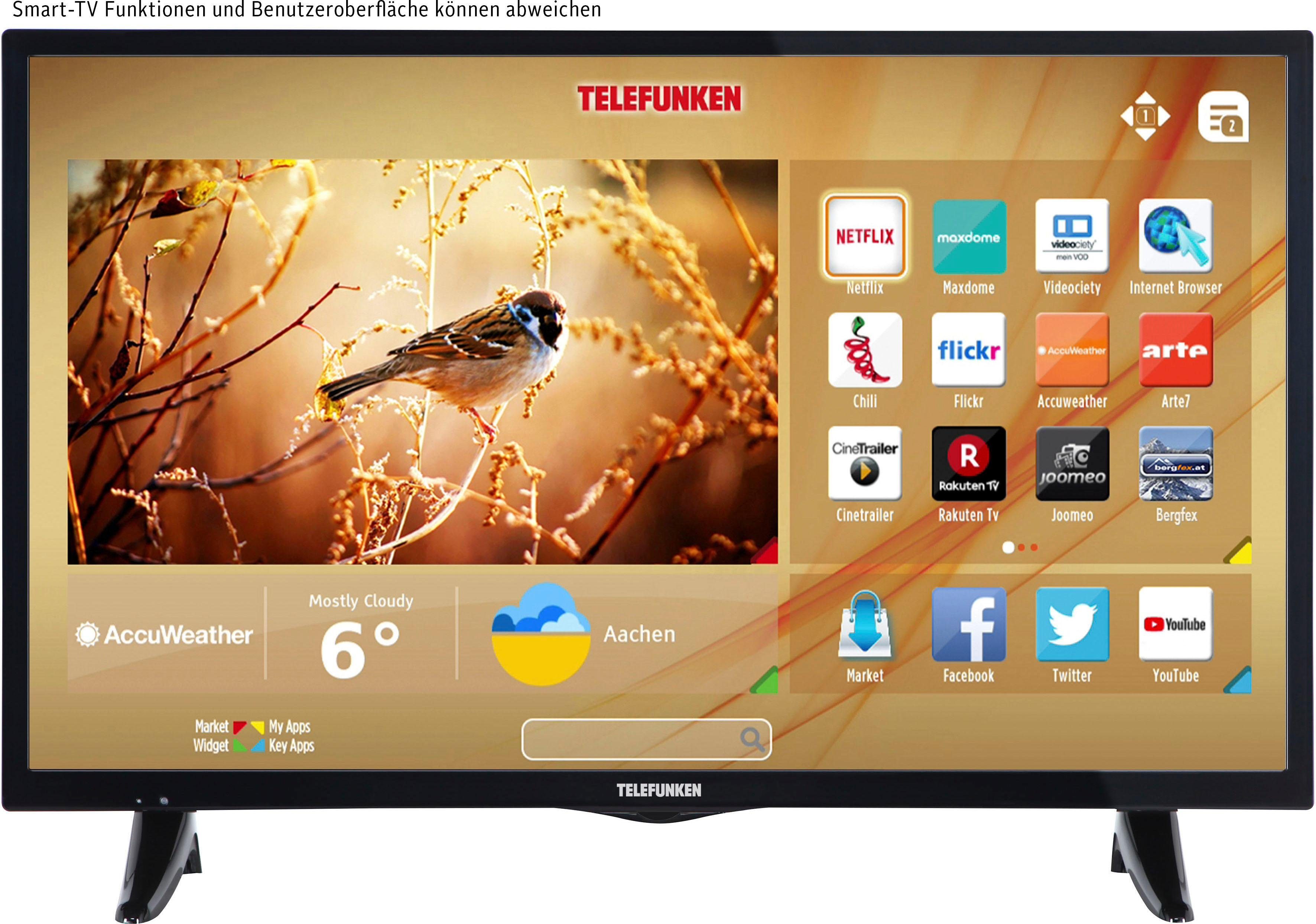 Telefunken D32F289M4CW LED-Fernseher (32 Zoll, Full HD, Smart-TV) - Telefunken